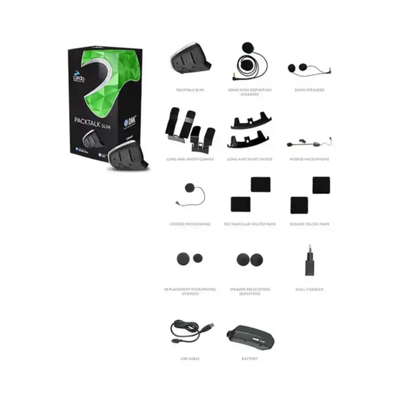 Cardo Cardo systems Scala rider packtalk slim duo