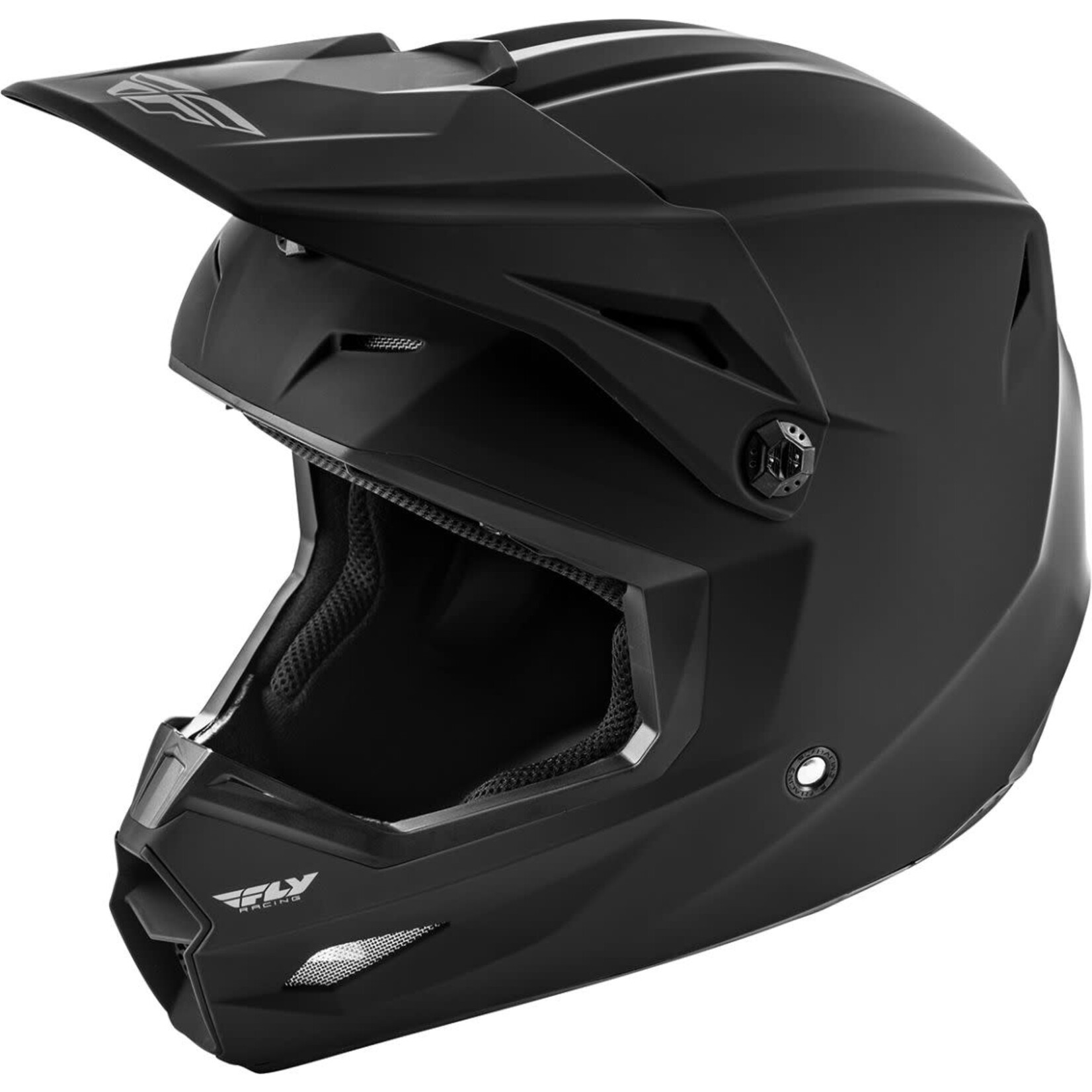 Fly Fly helmet youth kinetic solid mat black