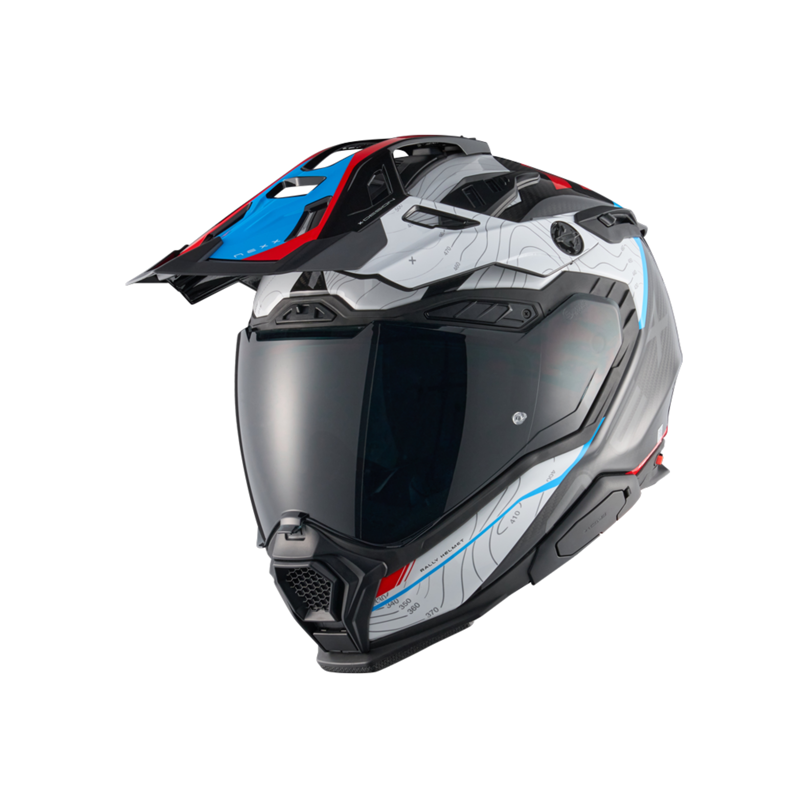 Nexx NEXX Helmet X.WED3 FURKA White/Red Gloss