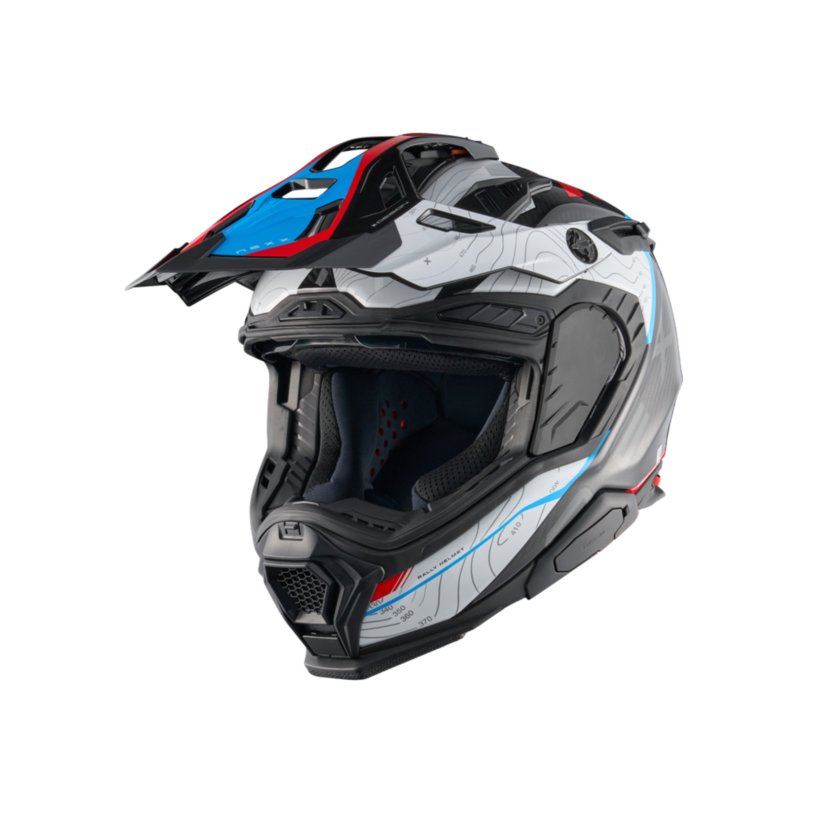 Nexx NEXX Helmet X.WED3 FURKA White/Red Gloss