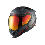 Nexx NEXX Helmet X.WST3 FLUENCE Grey.Red Matt