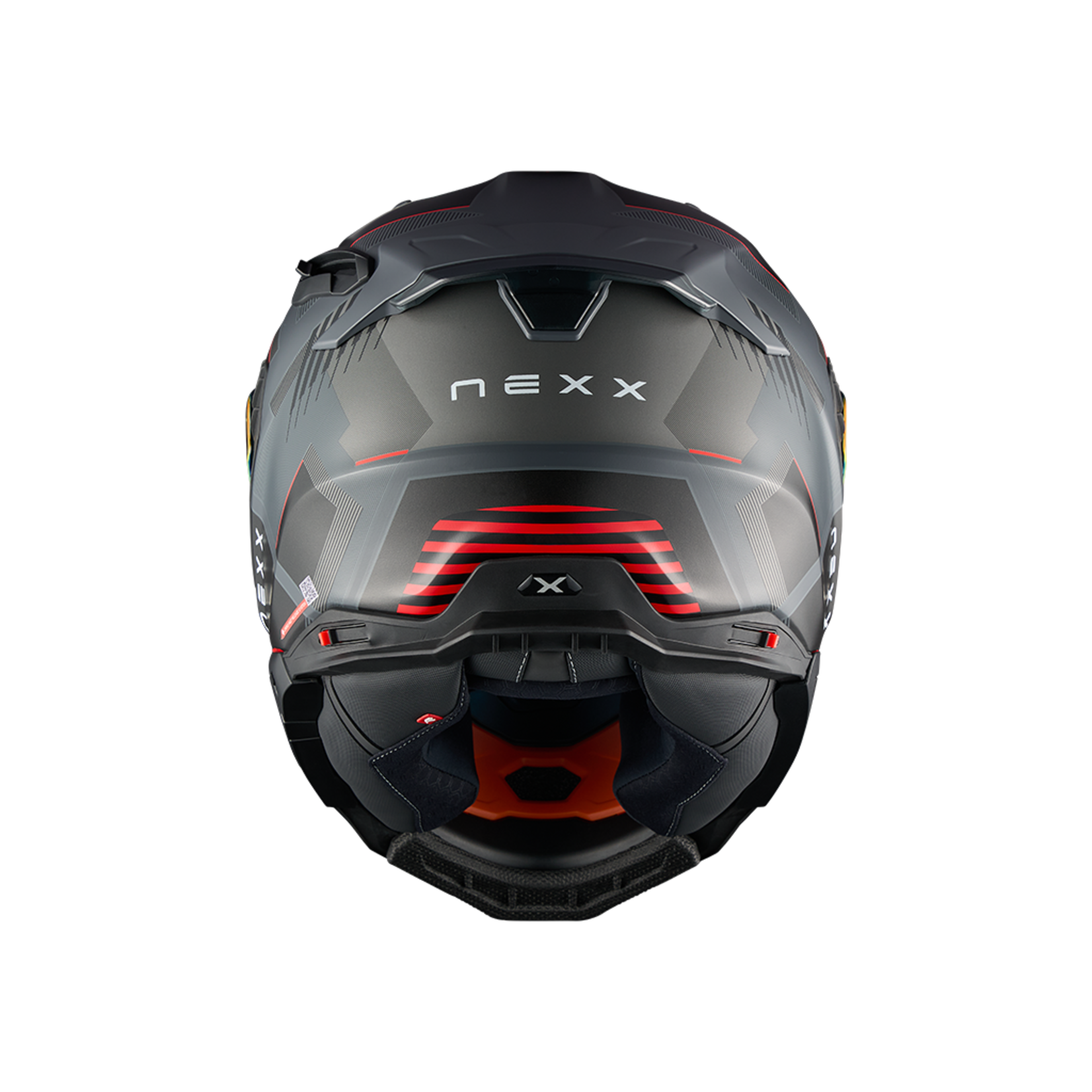 Nexx NEXX Helmet X.WST3 FLUENCE Grey.Red Matt