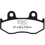 EBC EBC brake pad FA092/3 (SFA323/3)KEVLAR [MA58]