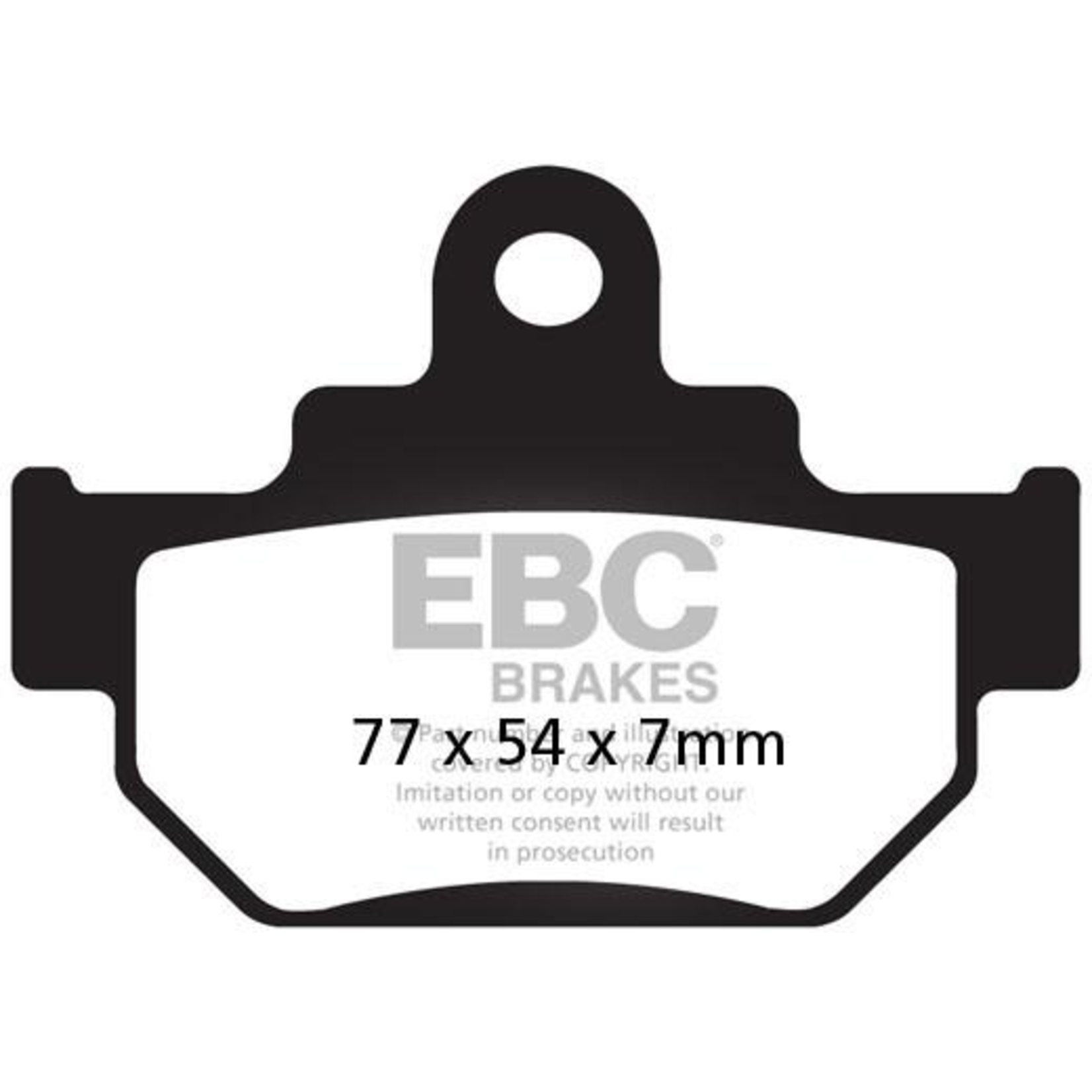 EBC EBC brake pad FA106 KEVLAR [MA81]