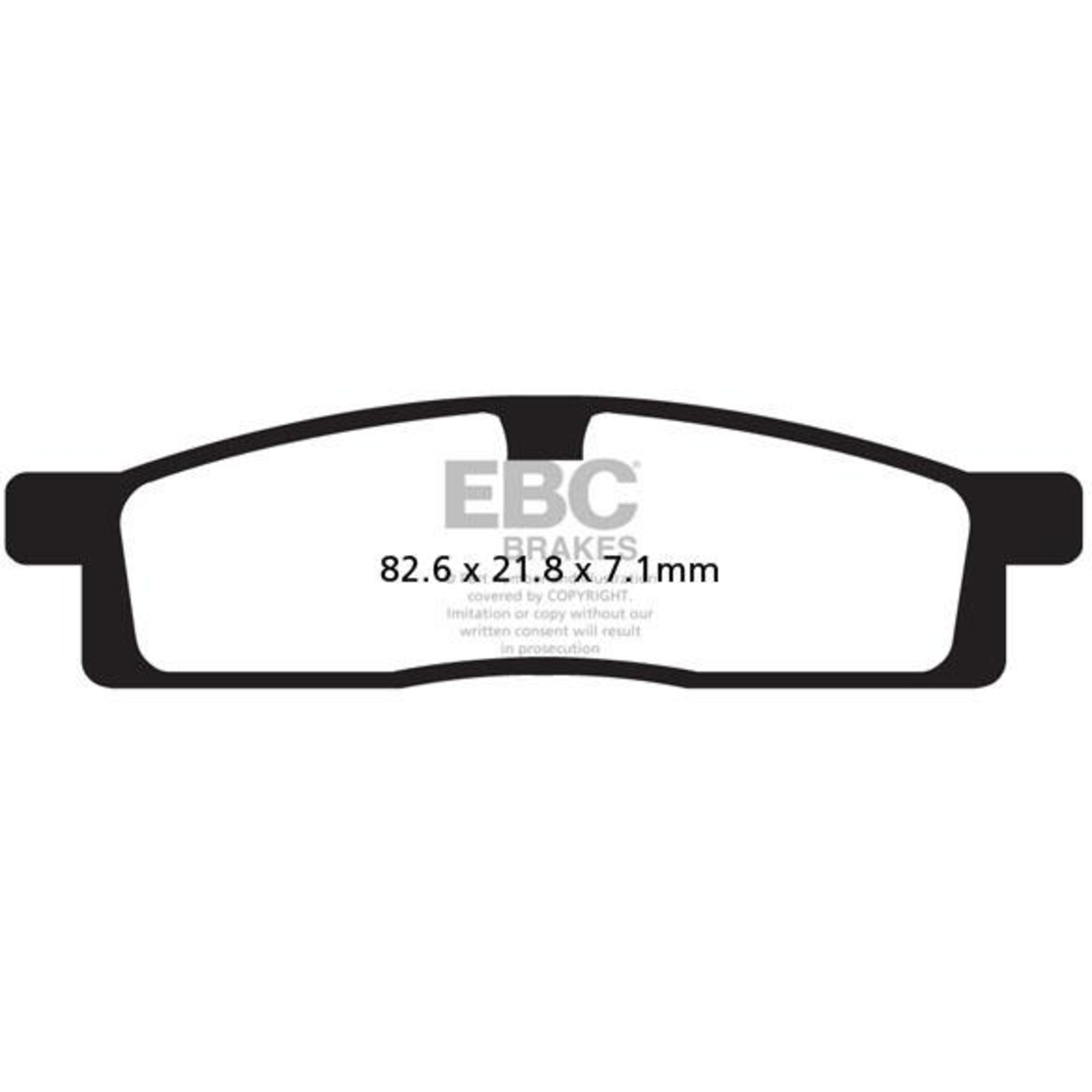 EBC EBC brake pad FA119 KEVLAR [MO89]