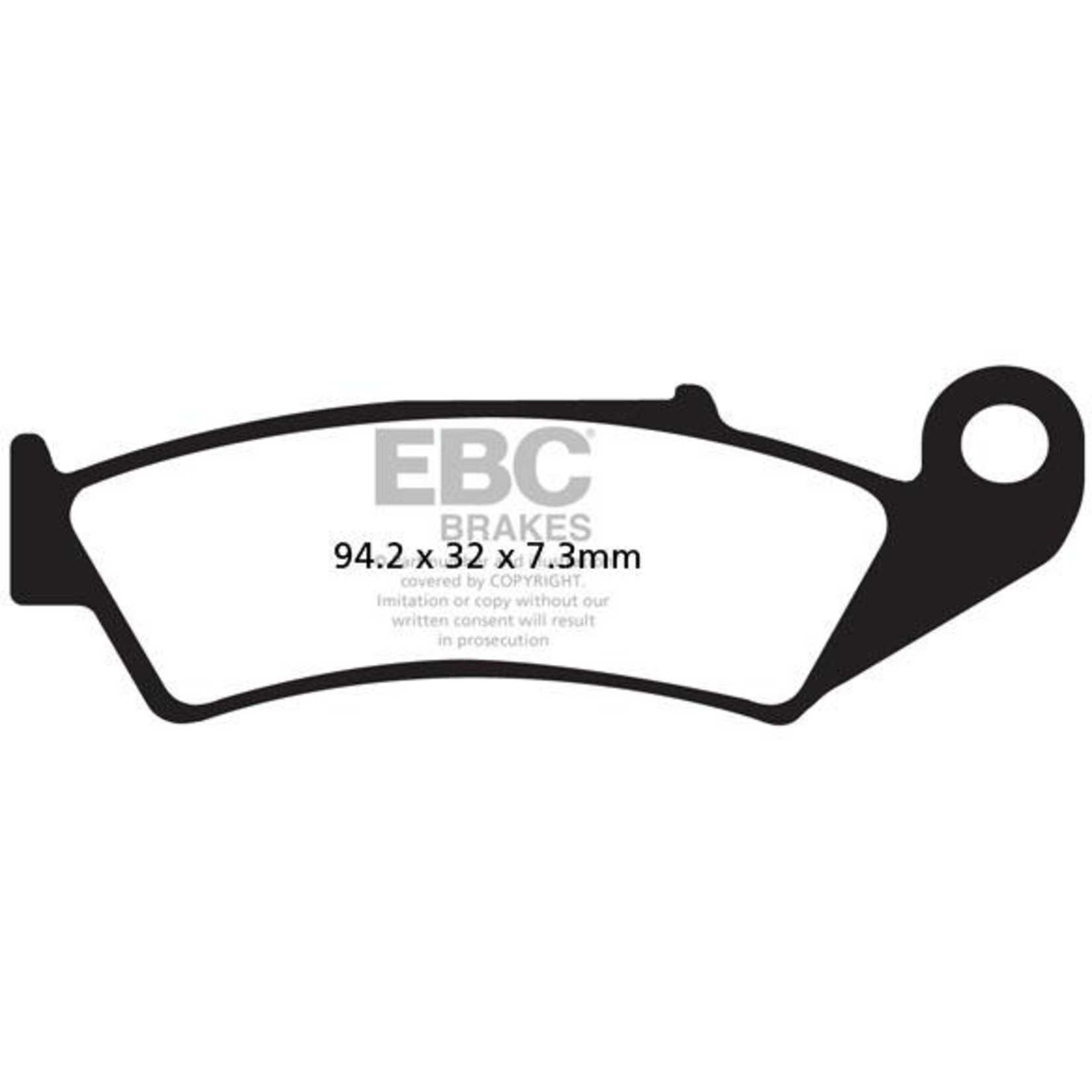 EBC EBC brake pad FA125 KEVLAR [MO194]