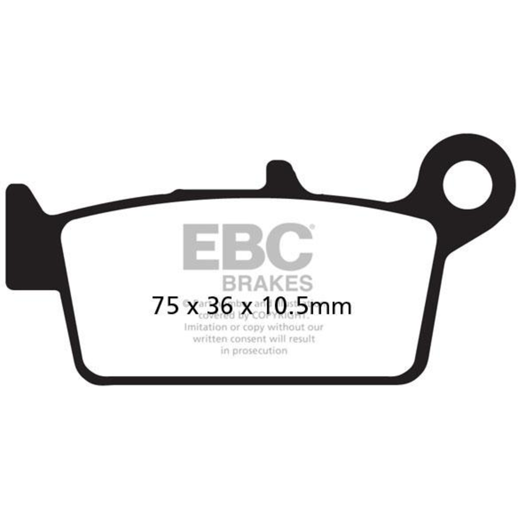 EBC EBC brake pad FA131 KEVLAR [MA104]