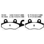 EBC EBC brake pad FA165 KEVLAR [MO138]