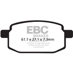 EBC EBC brake pad FA169 KEVLAR [MA119]