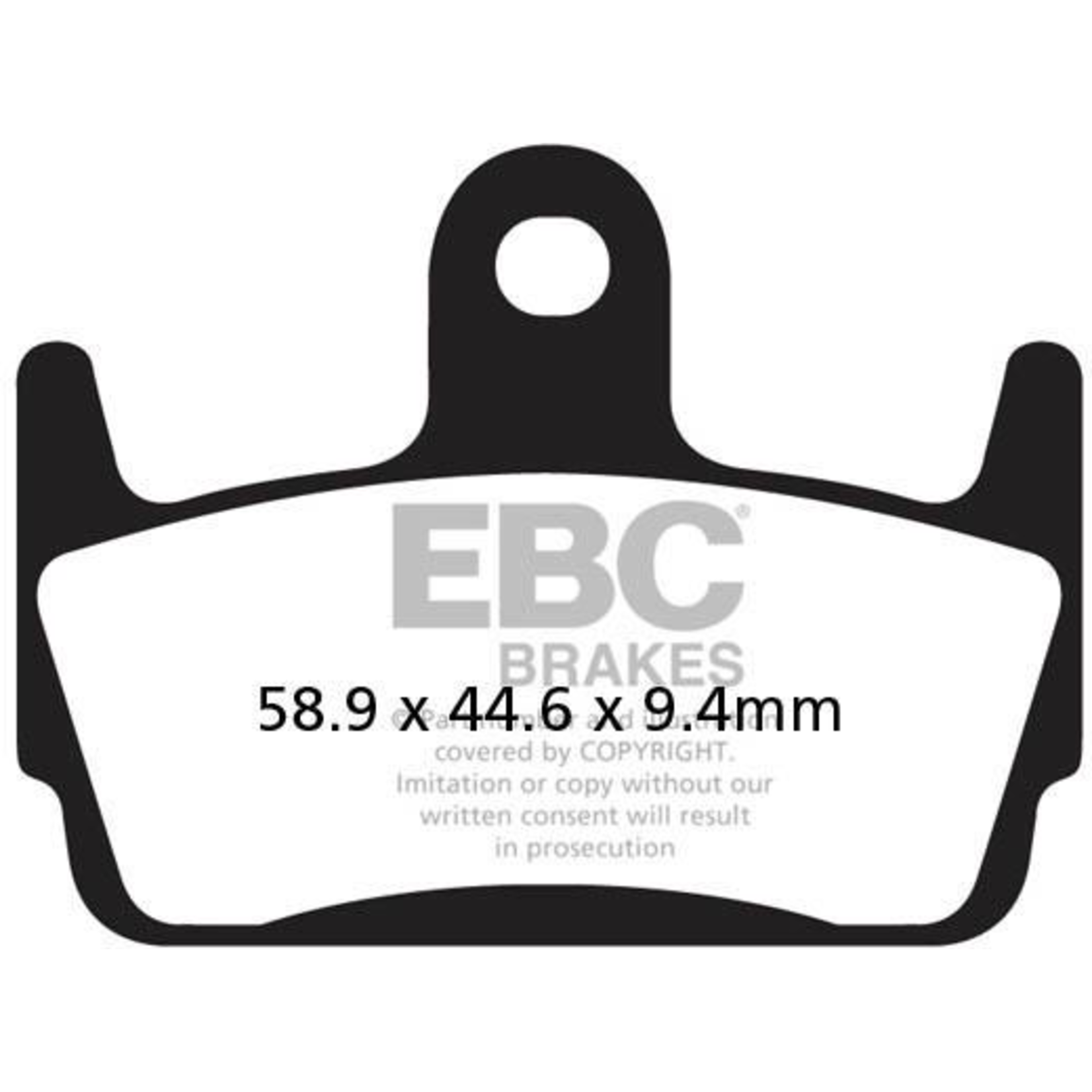 EBC EBC brake pad FA234 KEVLAR [ME210]