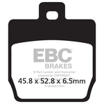 EBC EBC brake pad FA268 SCO [ME231]