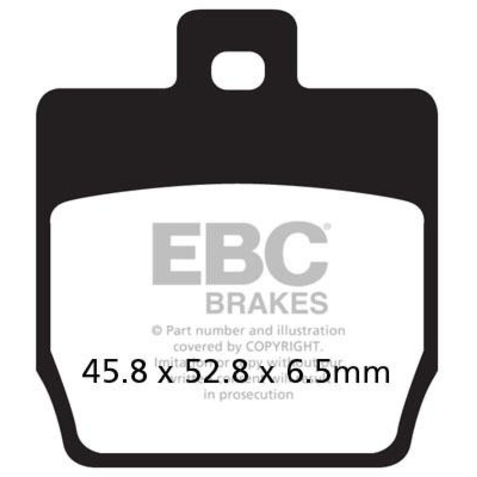 EBC EBC brake pad FA268 SCO [ME231]
