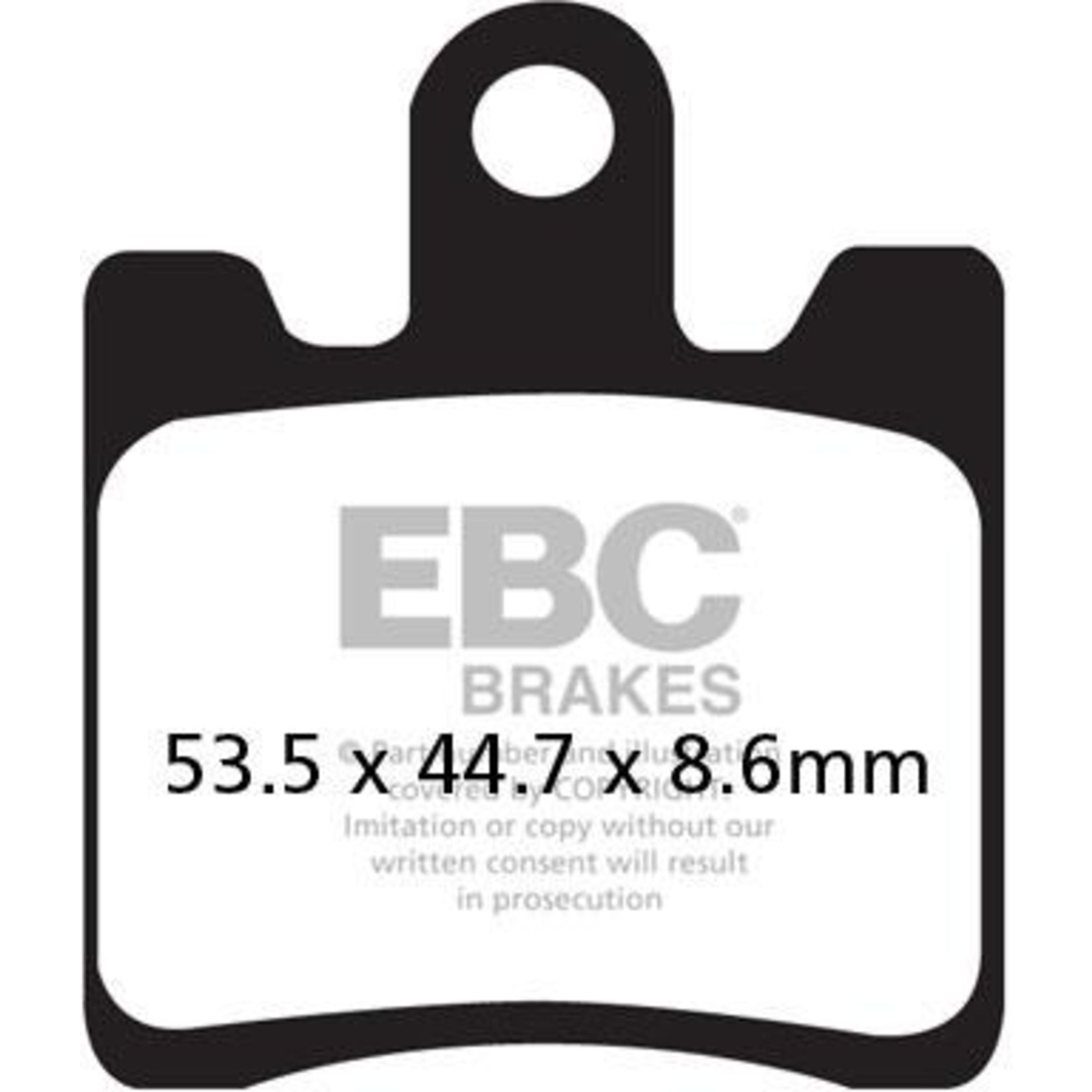 EBC EBC brake pad FA283 KEVLAR  [MSS240]