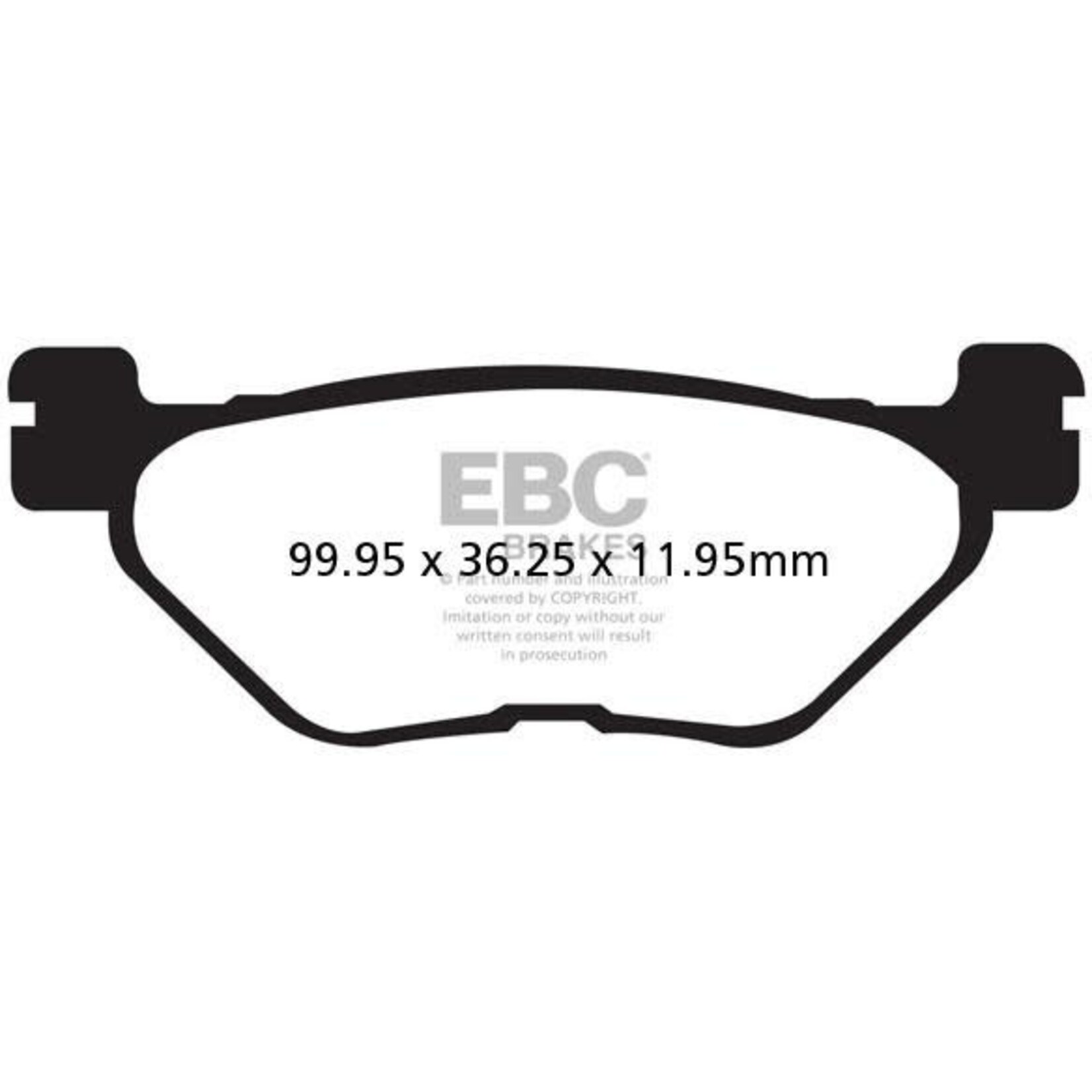 EBC EBC brake pad FA319SFAHH [MSS268]