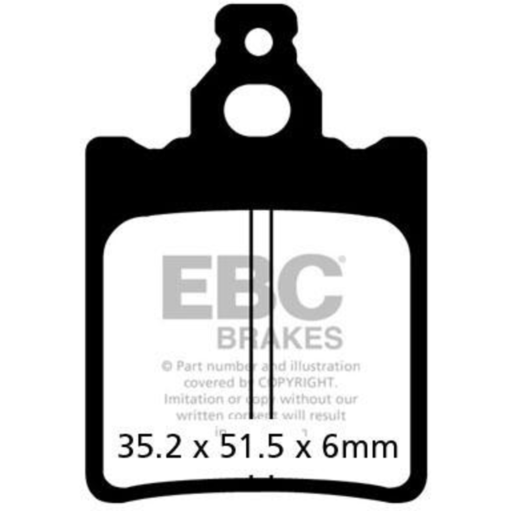 EBC EBC brake pad FA337 KEV [MO74]