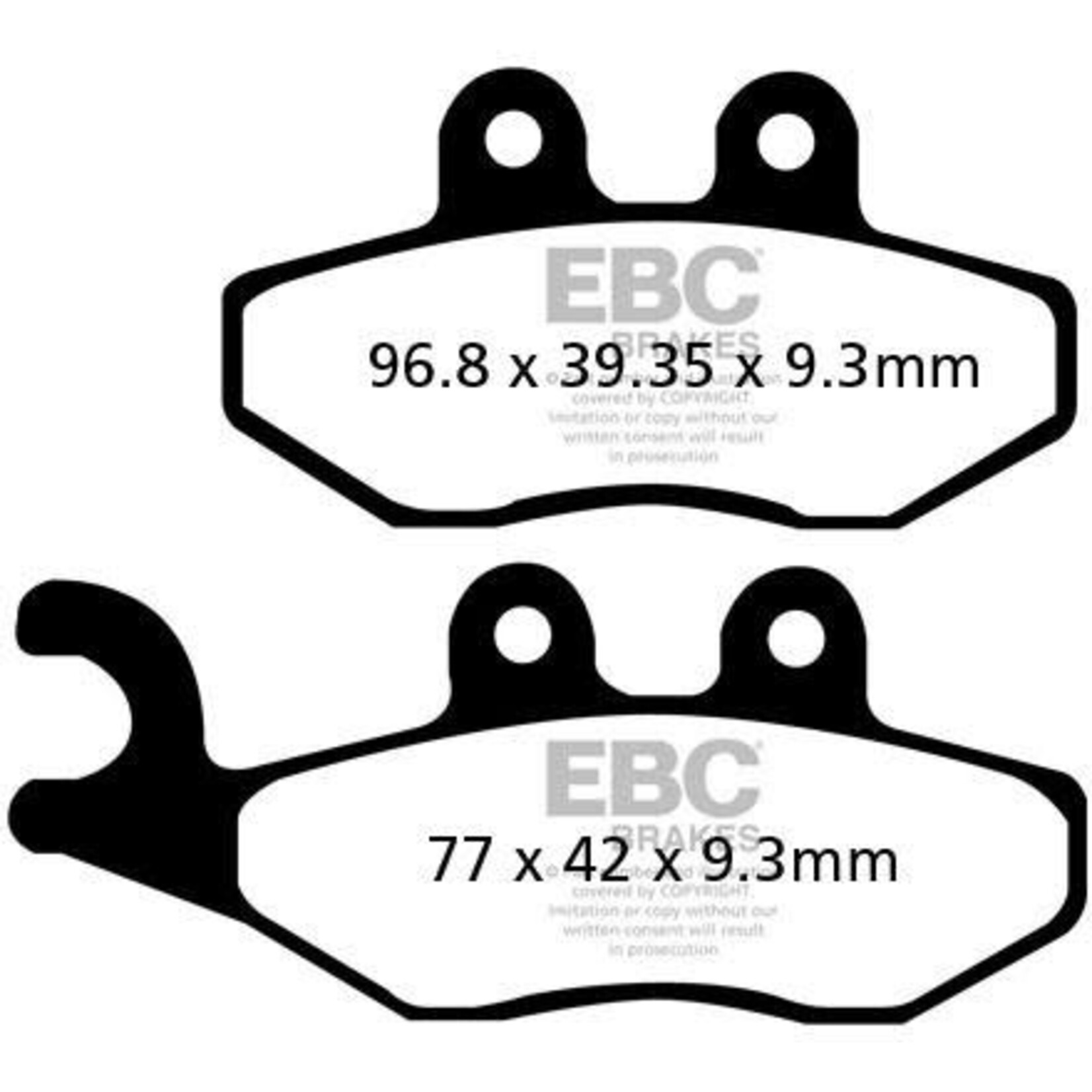 EBC EBC brake pad FA353SFAHH sinter [ME213]