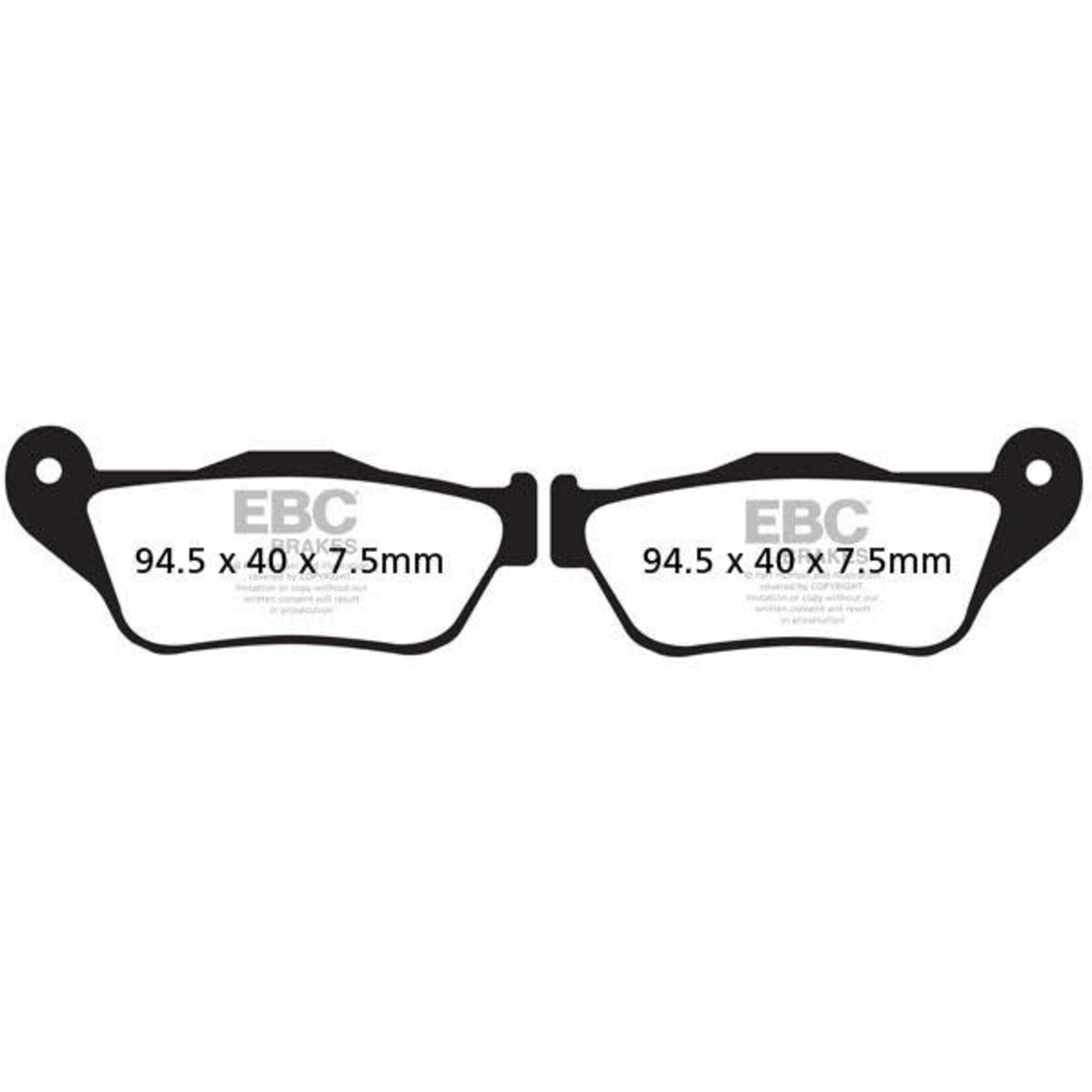 EBC EBC brake pad FA430 SFA scoot [ME171]