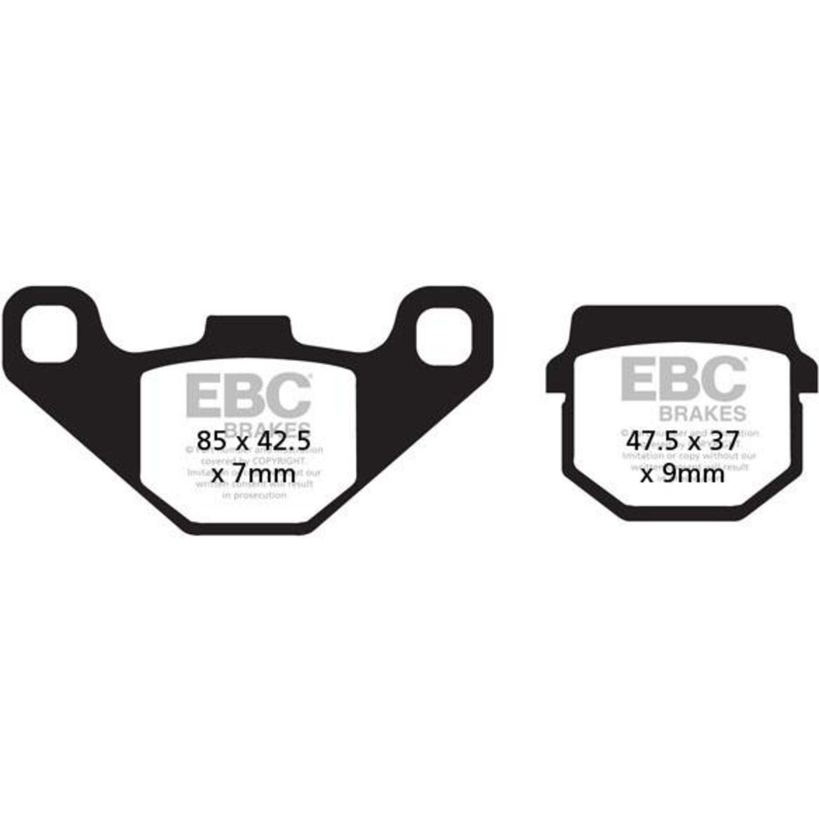 EBC EBC brake pad FA083 KEVLAR [ME48]