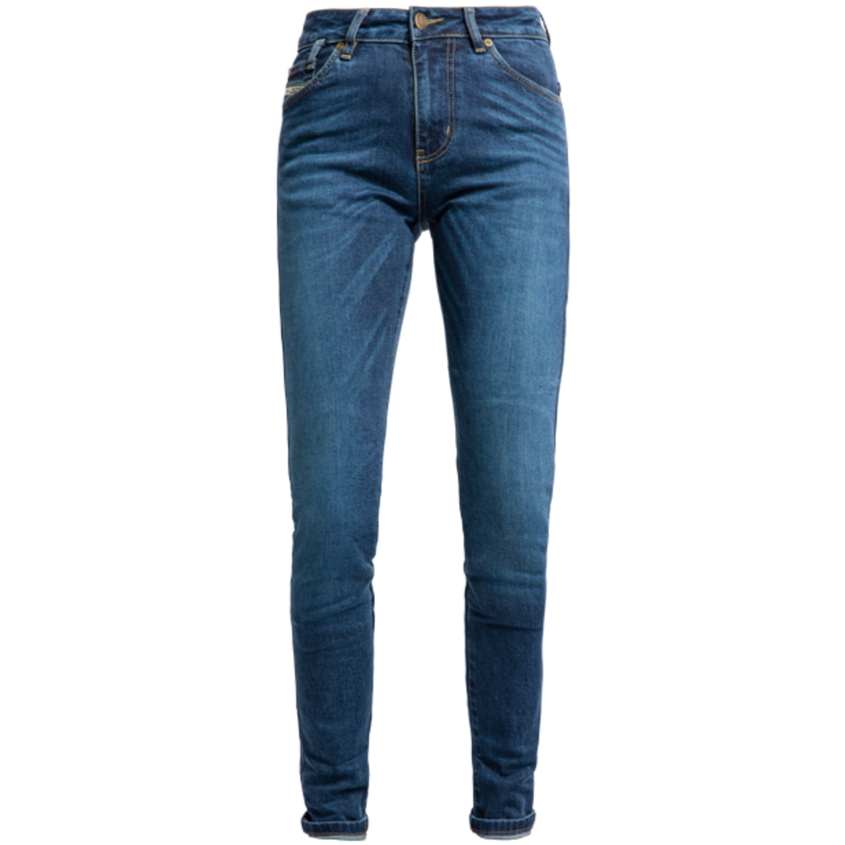 John Doe John Doe jeans luna high mono dark.blue.used