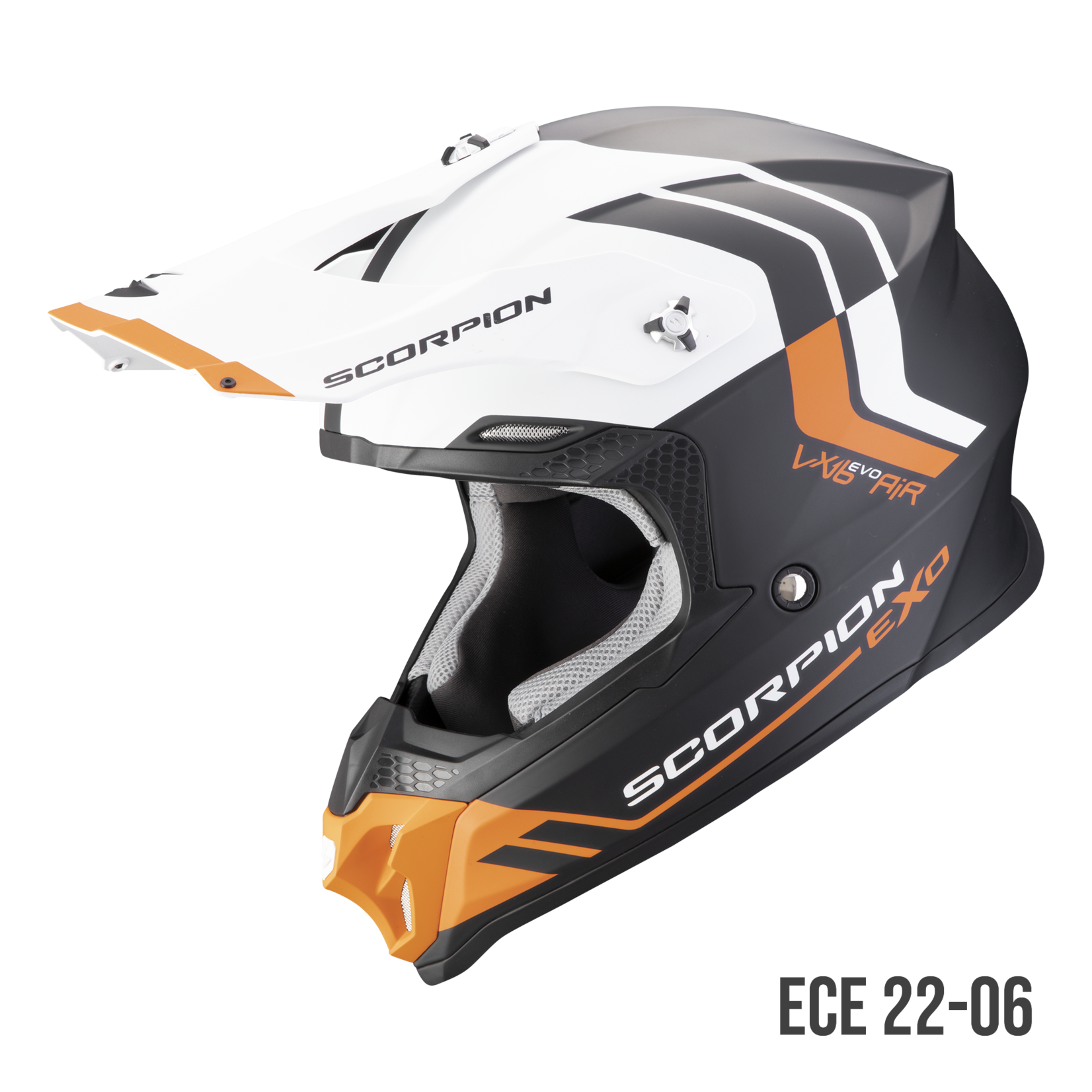 Scorpion Scorpion VX-16 EVO AIR FUSION black mat/orange