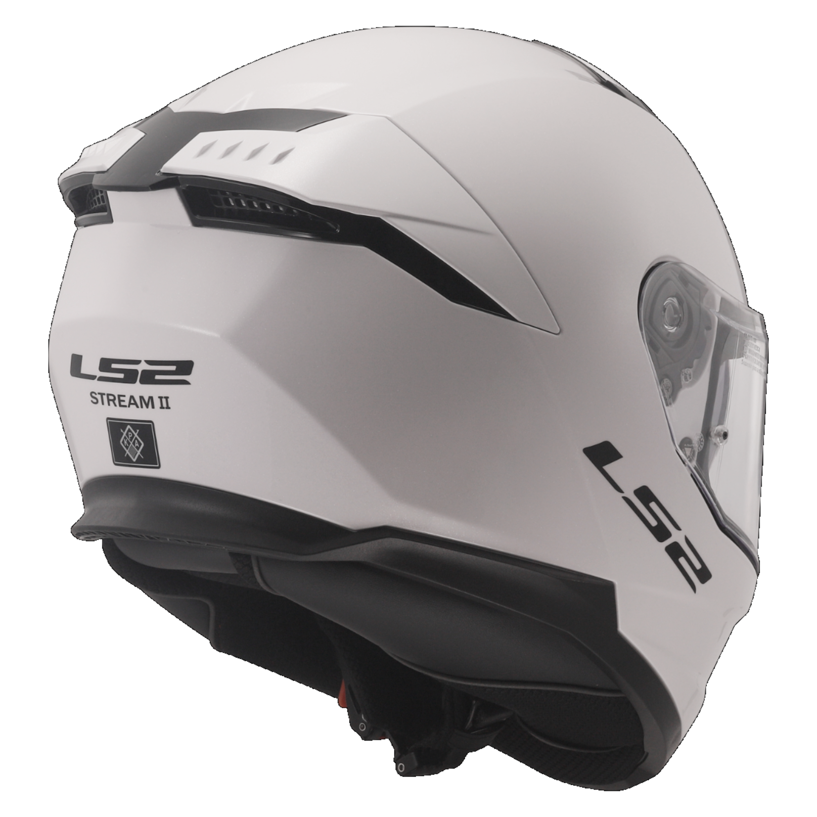 LS2 LS2 helmet FF808 STREAM II SOLID GLOSS.WHITE