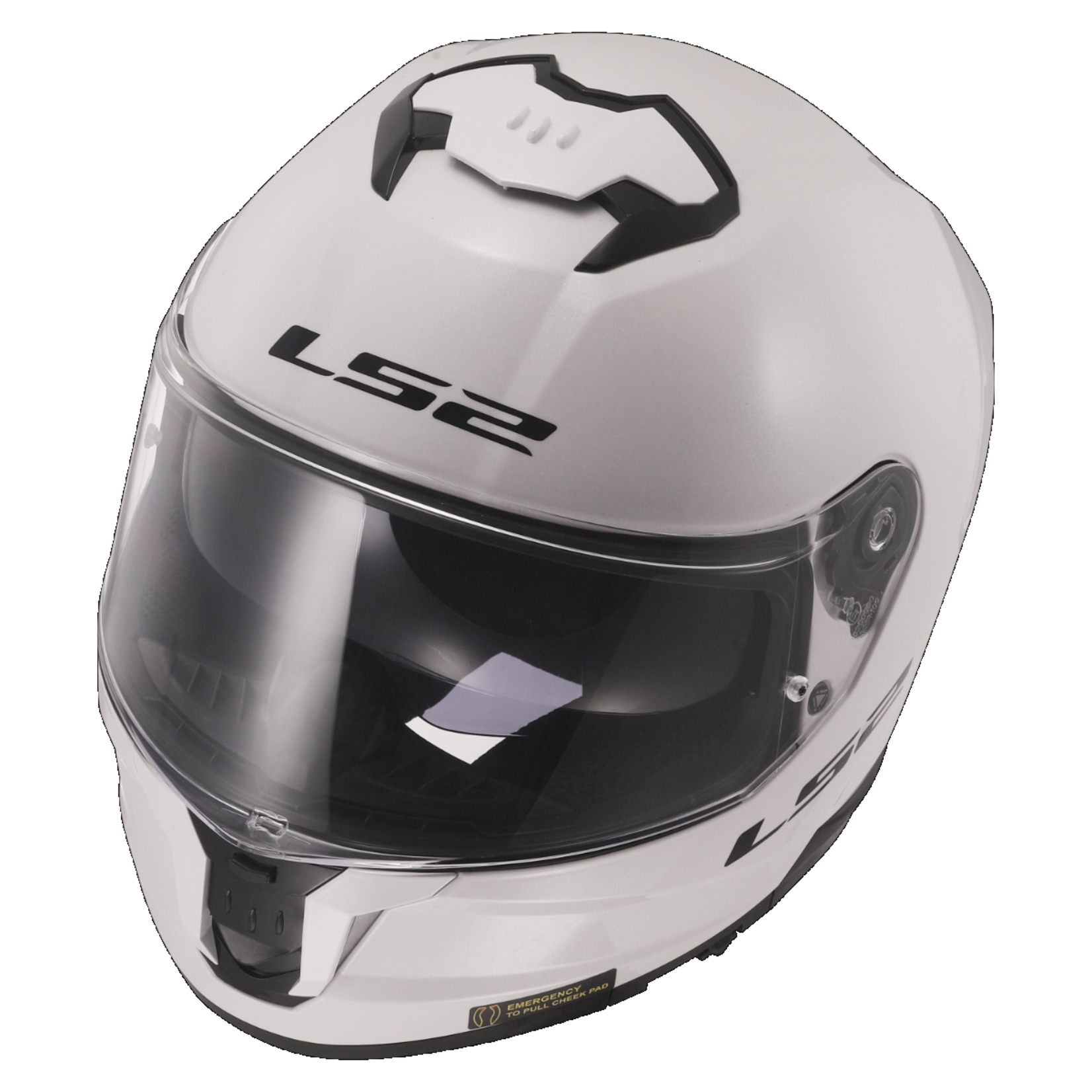 LS2 LS2 helmet FF808 STREAM II SOLID GLOSS.WHITE