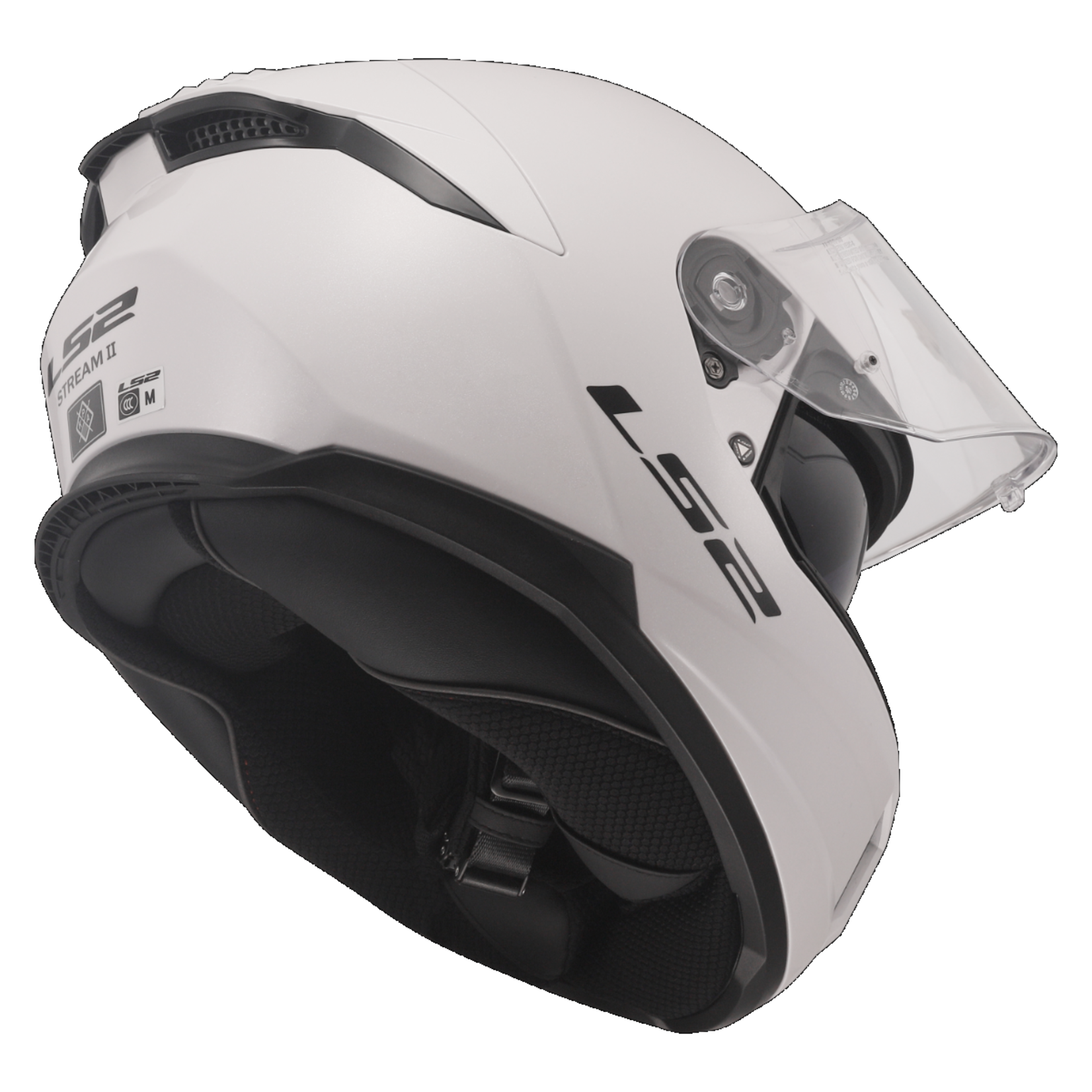 LS2 LS2 helmet FF808 STREAM II SOLID GLOSS.WHITE