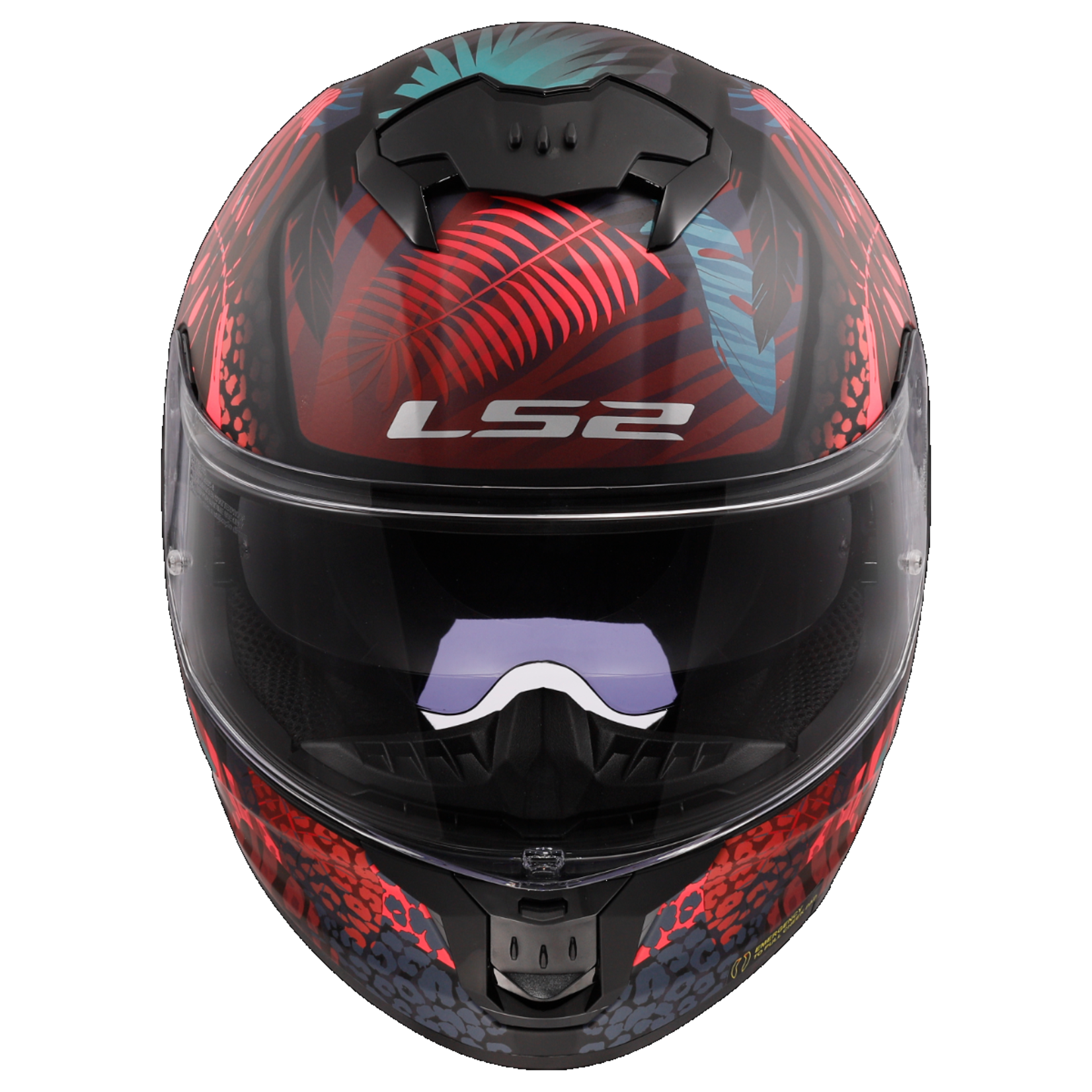 LS2 LS2 helmet FF808 STREAM II JUNGLE MATT.BLACK/PINK/BLUE