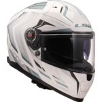 LS2 LS2 FF811 VECTOR II ALIZER  M.WHITE SILVER