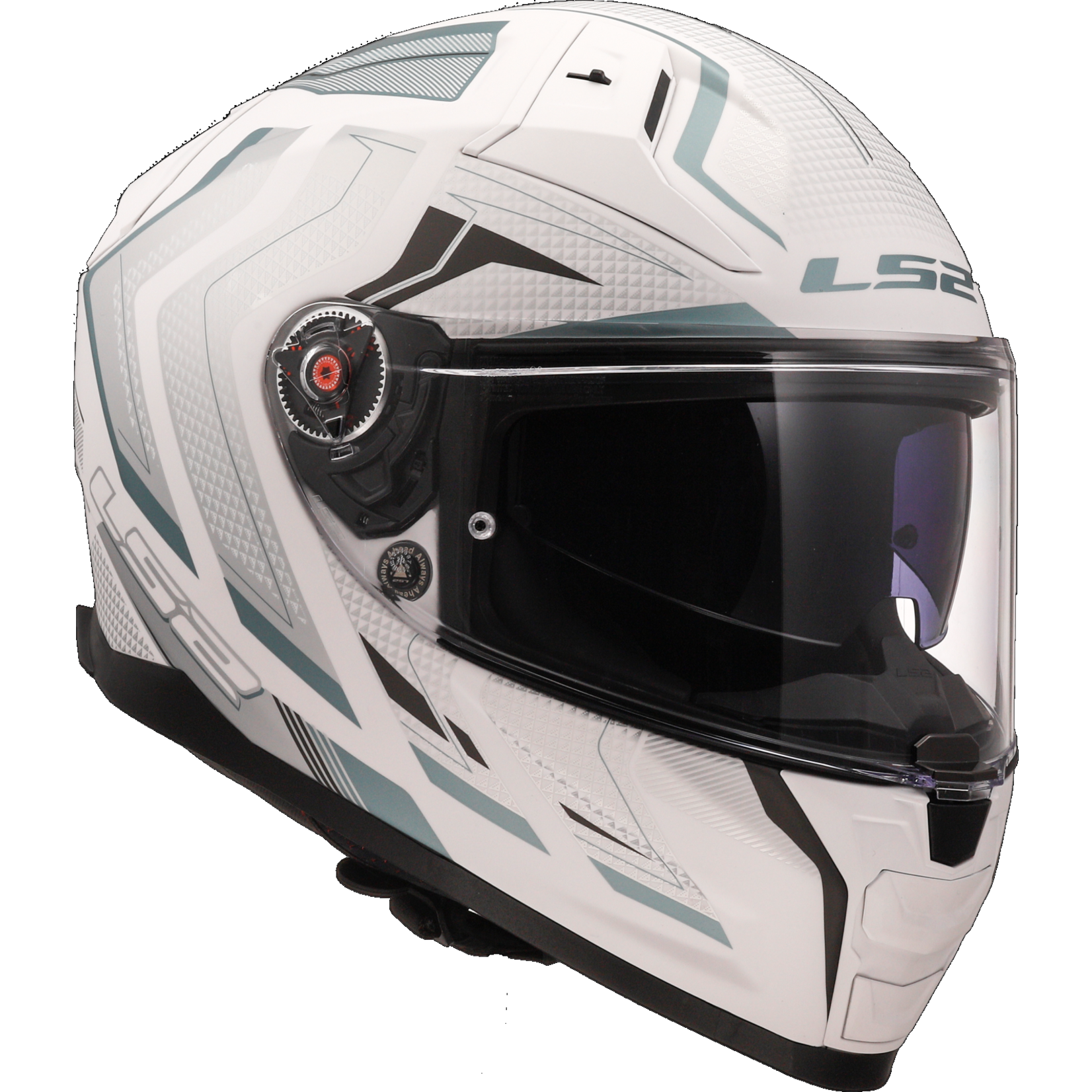 LS2 LS2 FF811 VECTOR II ALIZER  M.WHITE SILVER