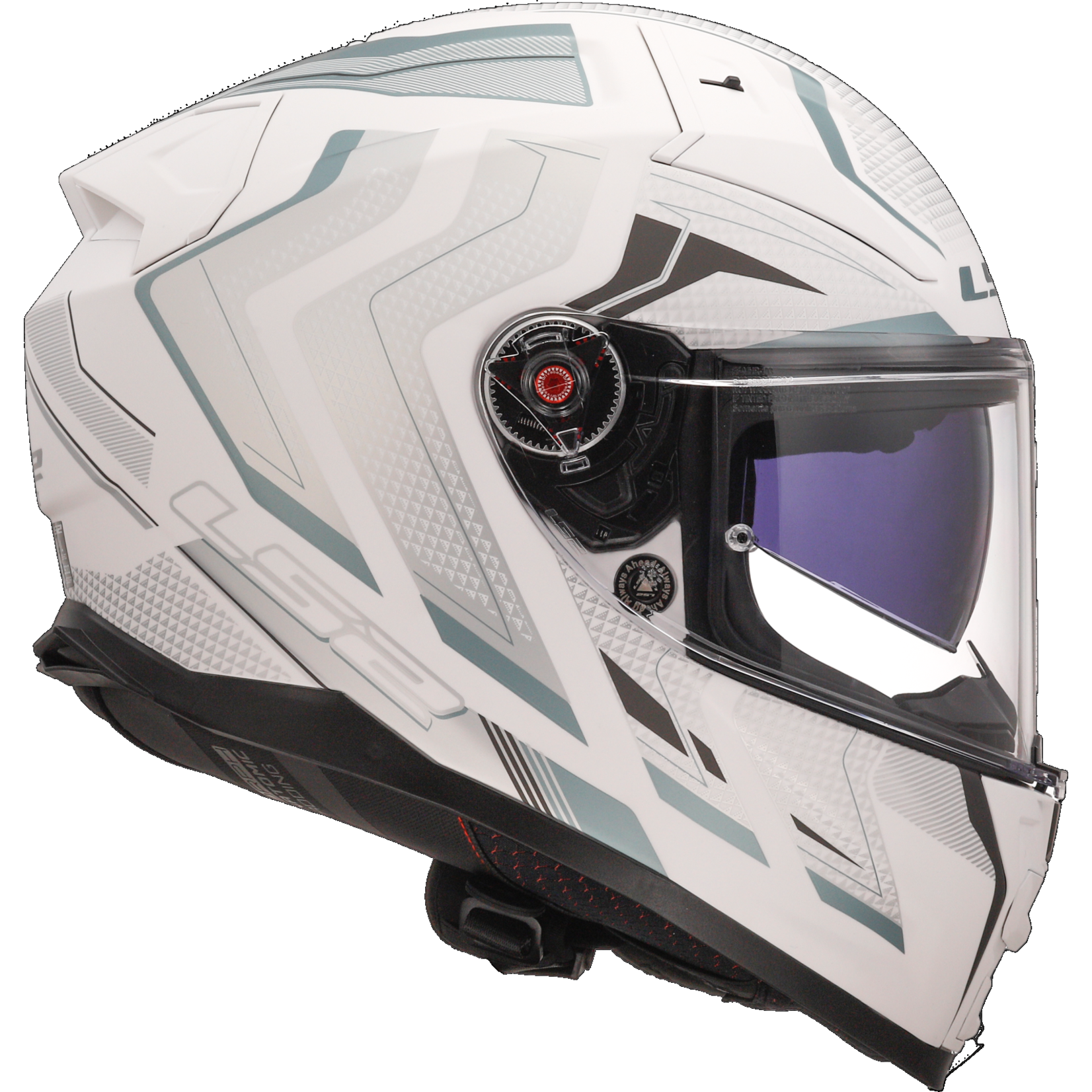 LS2 LS2 helmet FF811 VECTOR II ALIZER M.WHITE/SILVER