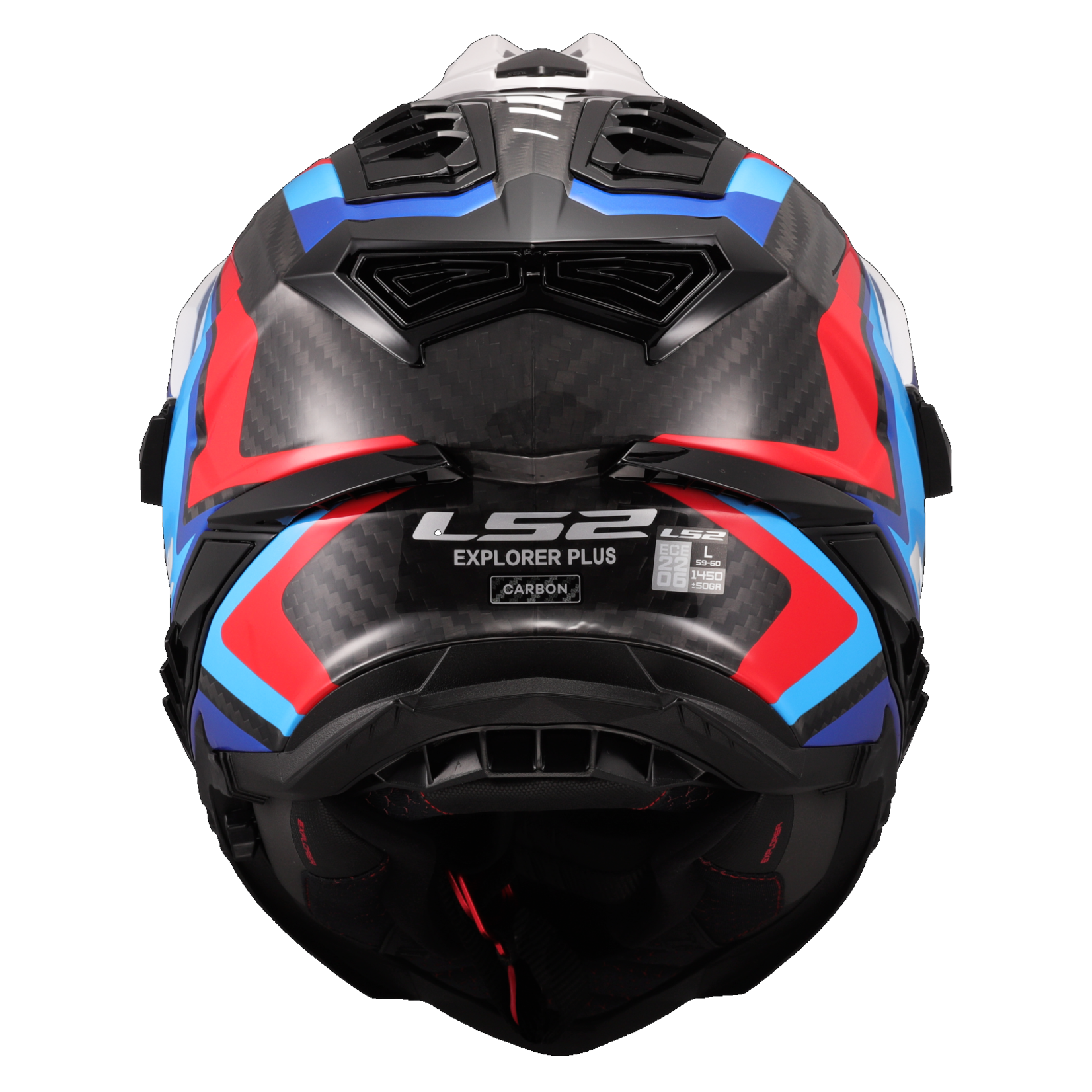 LS2 LS2 helmet MX701 C EXPLORER FRONTIER II GLOSS.WHITE/BLUE