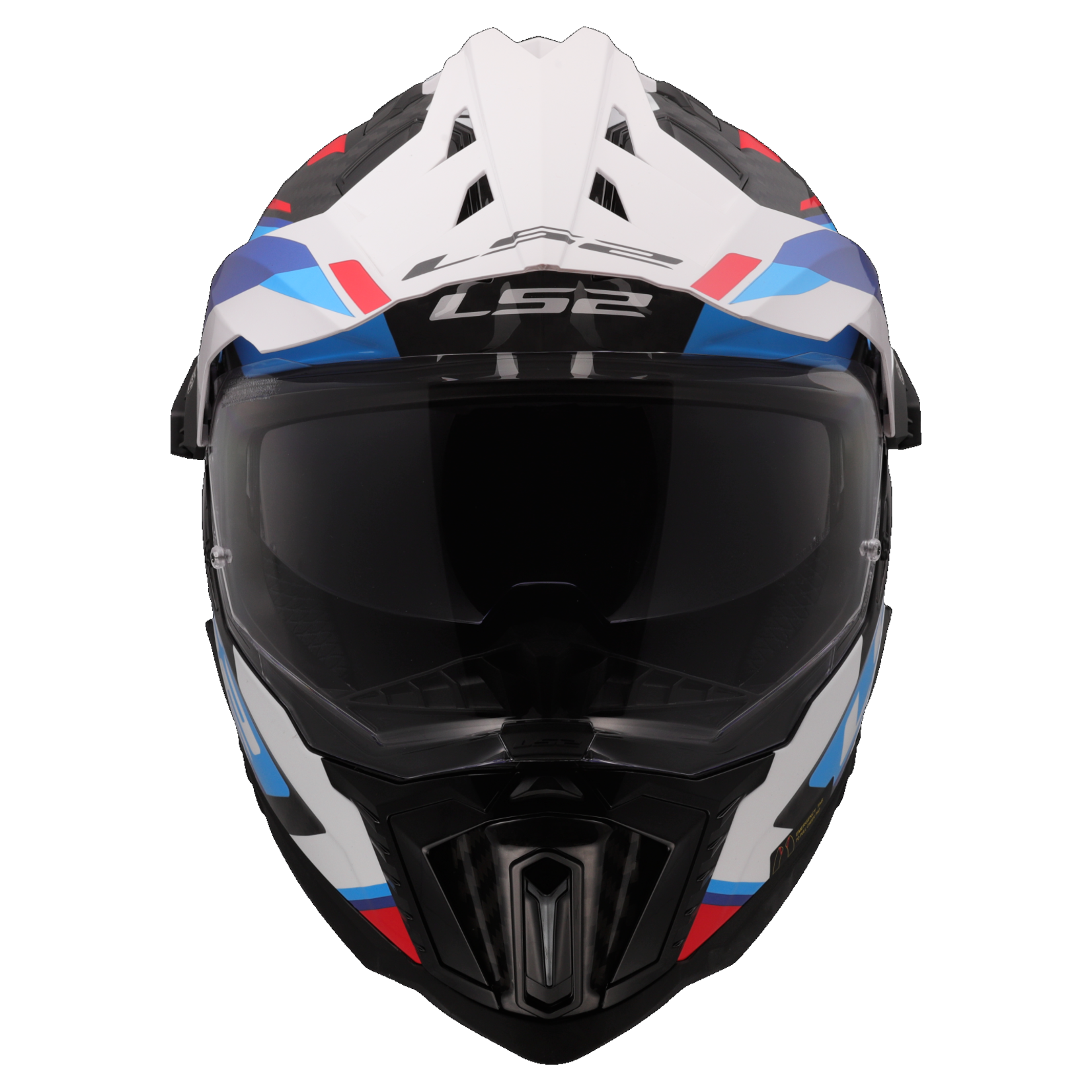LS2 LS2 helmet MX701 C EXPLORER FRONTIER II GLOSS.WHITE/BLUE