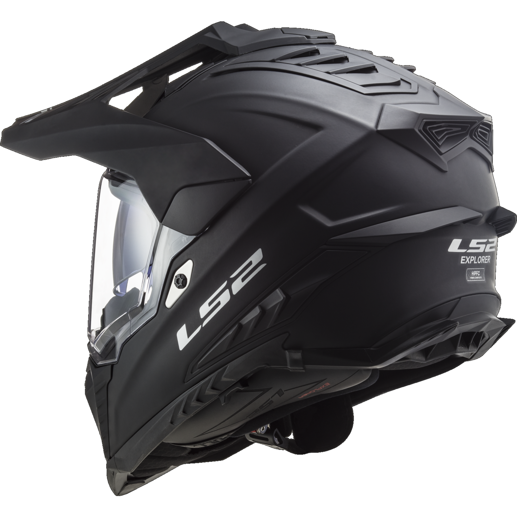 LS2 LS2 helmet MX701 EXPLORER SOLID MATT.BLACK