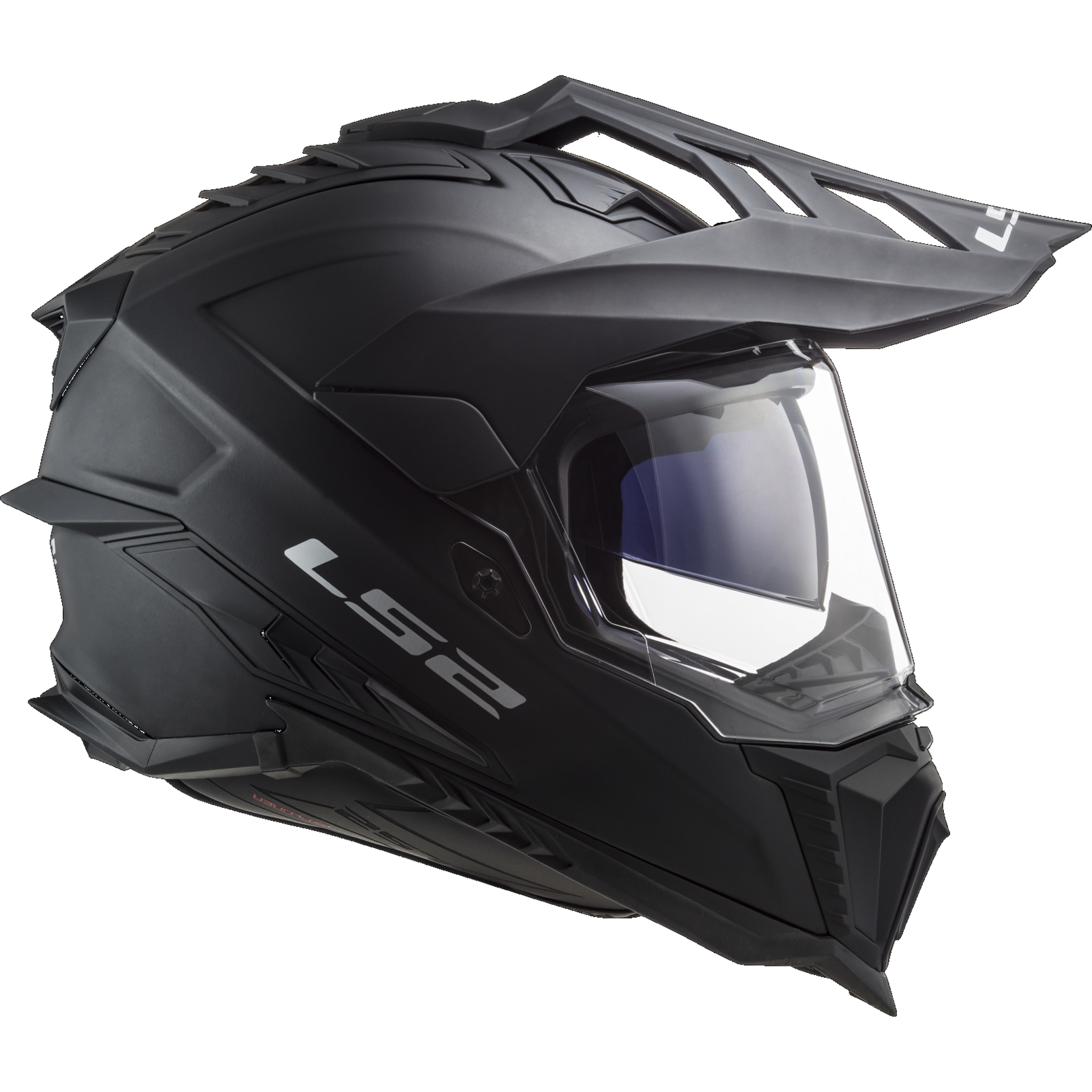 LS2 LS2 helmet MX701 EXPLORER SOLID MATT.BLACK
