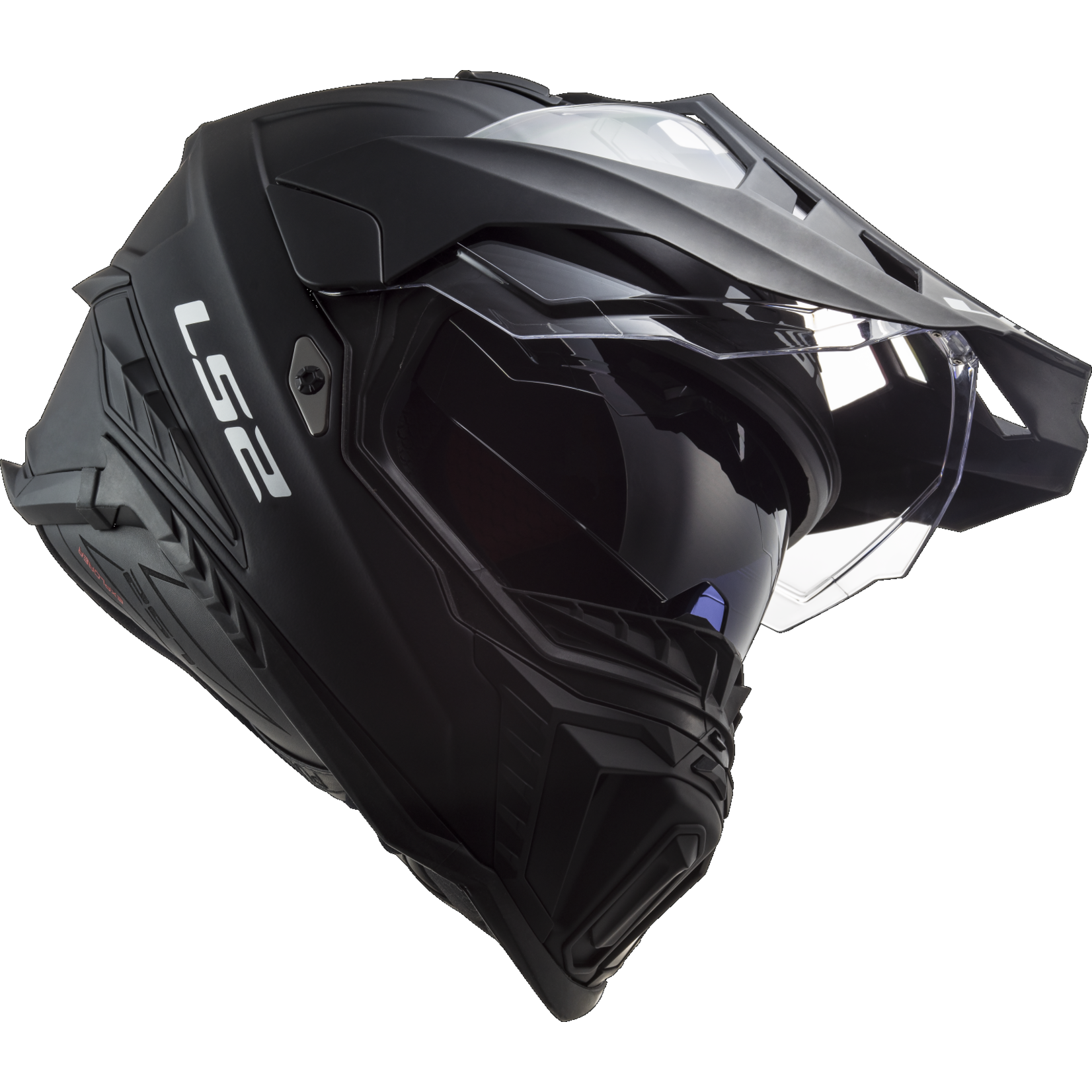 LS2 LS2 helmet MX701 EXPLORER SOLID MATT.BLACK
