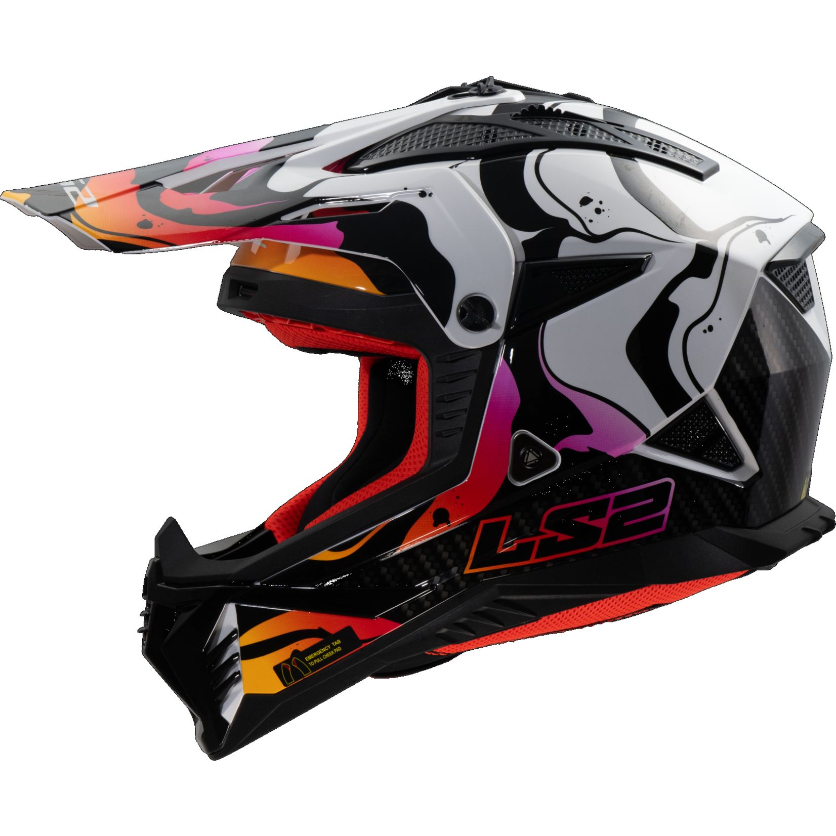 LS2 LS2 helmet MX708 FAST II WASH WHITE