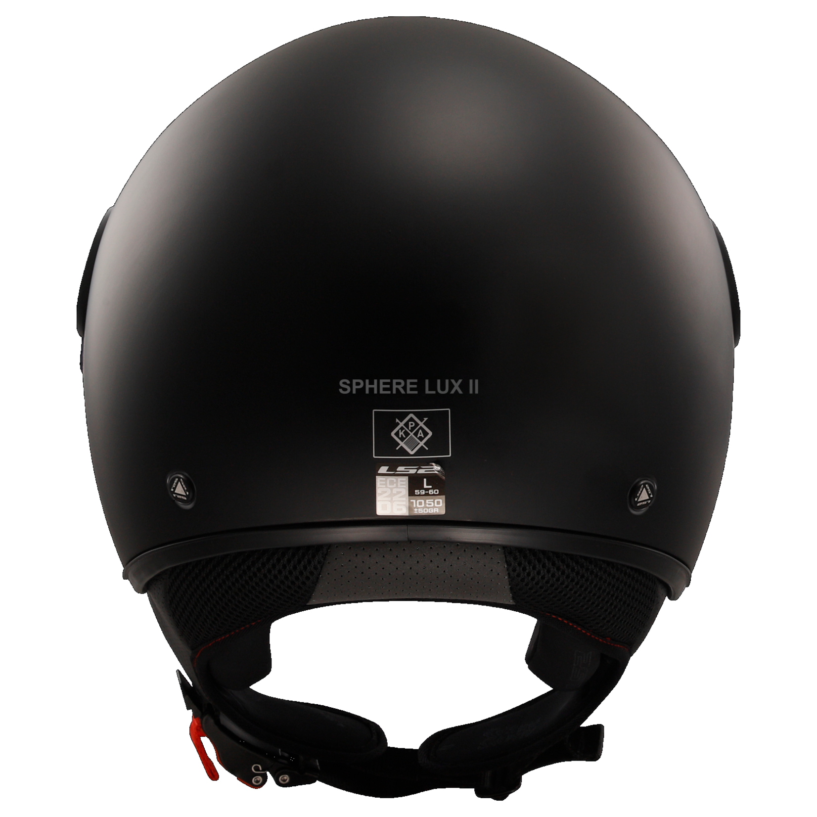 LS2 LS2 OF558 SPHERE LUX II SOLID MATT BLACK