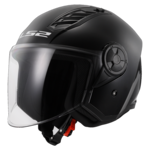 LS2 LS2 OF616 AIRFLOW II SOLID GLOSS BLACK
