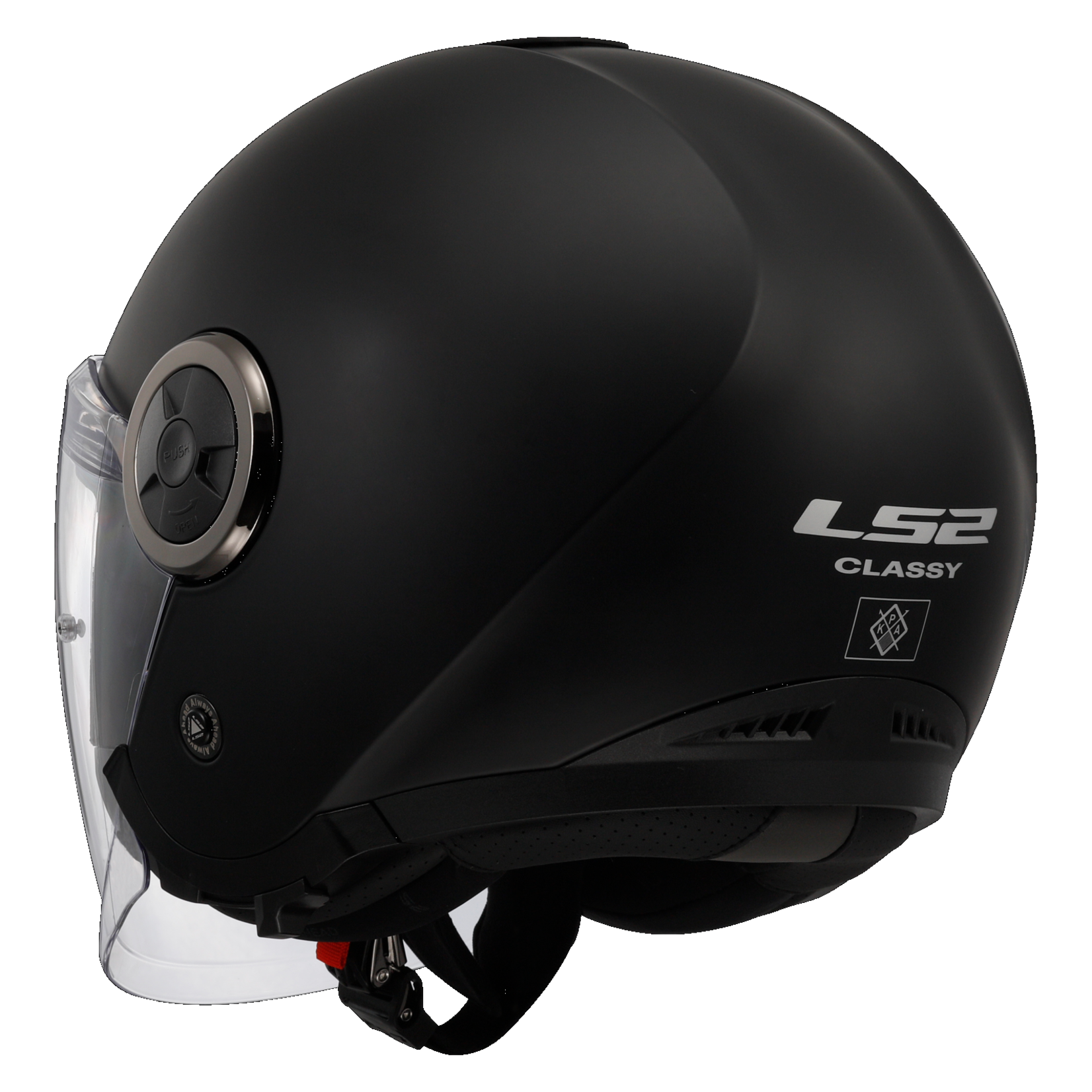 LS2 LS2 helmet OF620 CLASSY SOLID MATT.BLACK
