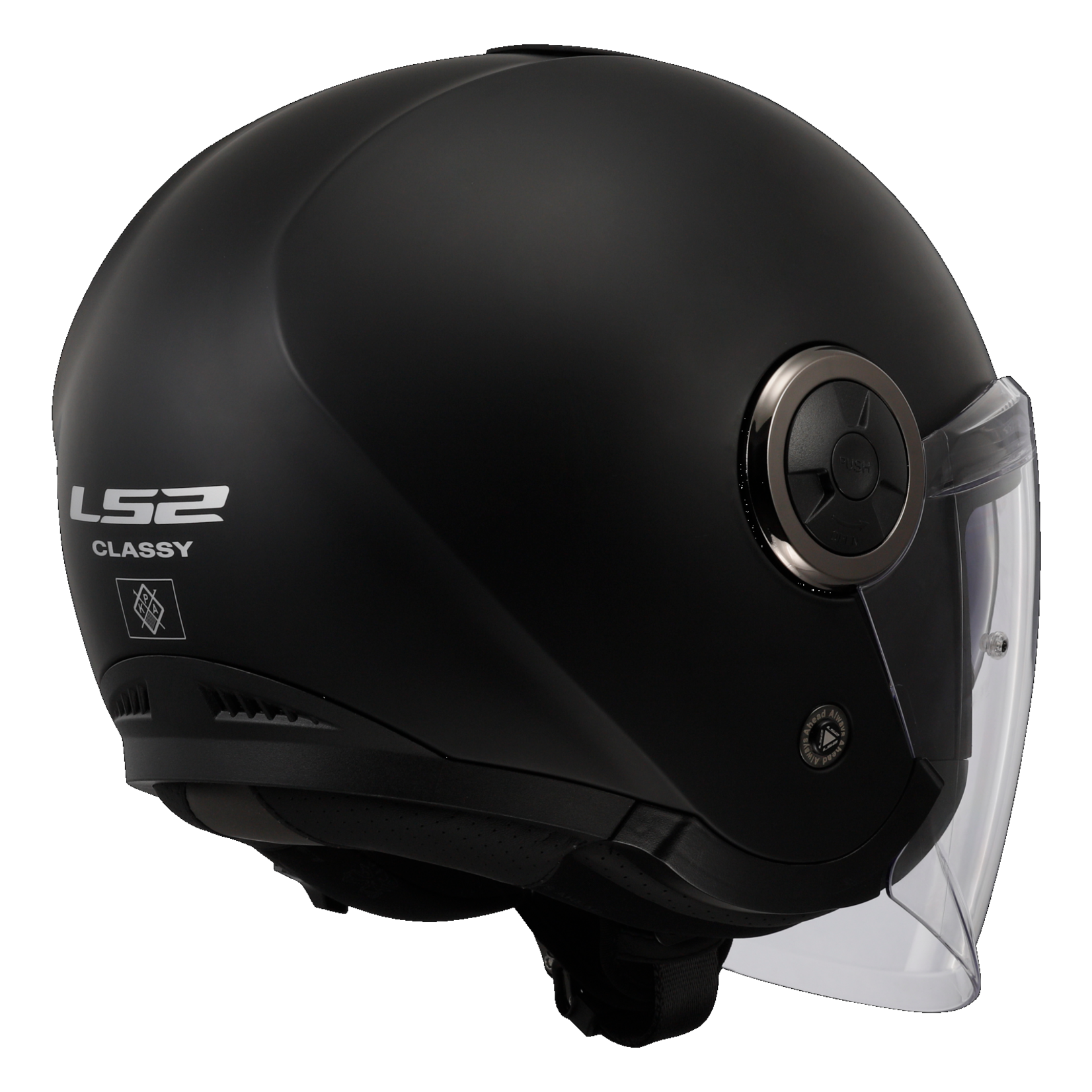 LS2 LS2 helmet OF620 CLASSY SOLID MATT.BLACK