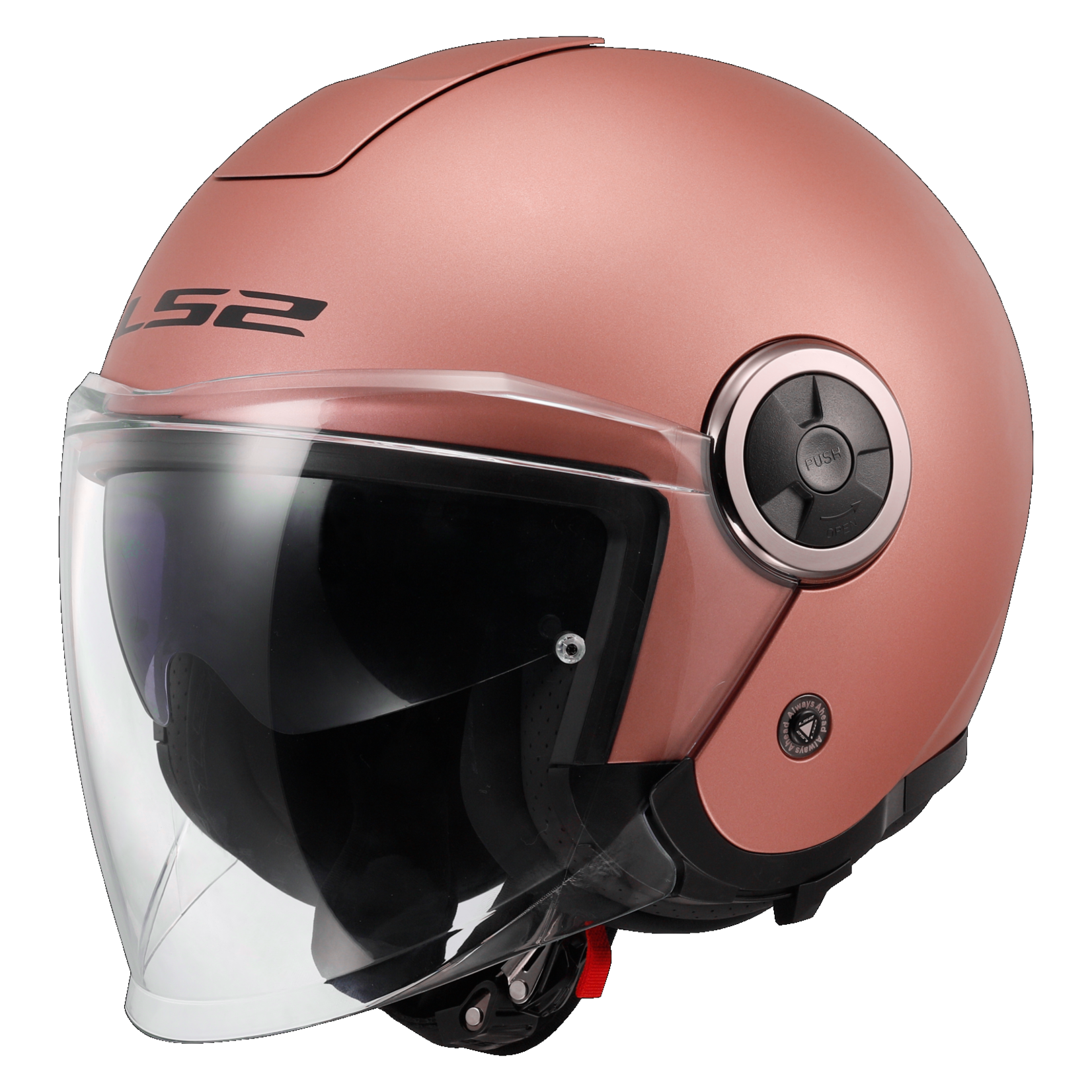 LS2 LS2 helmet OF620 CLASSY SOLID MATT.GOLD/PINK