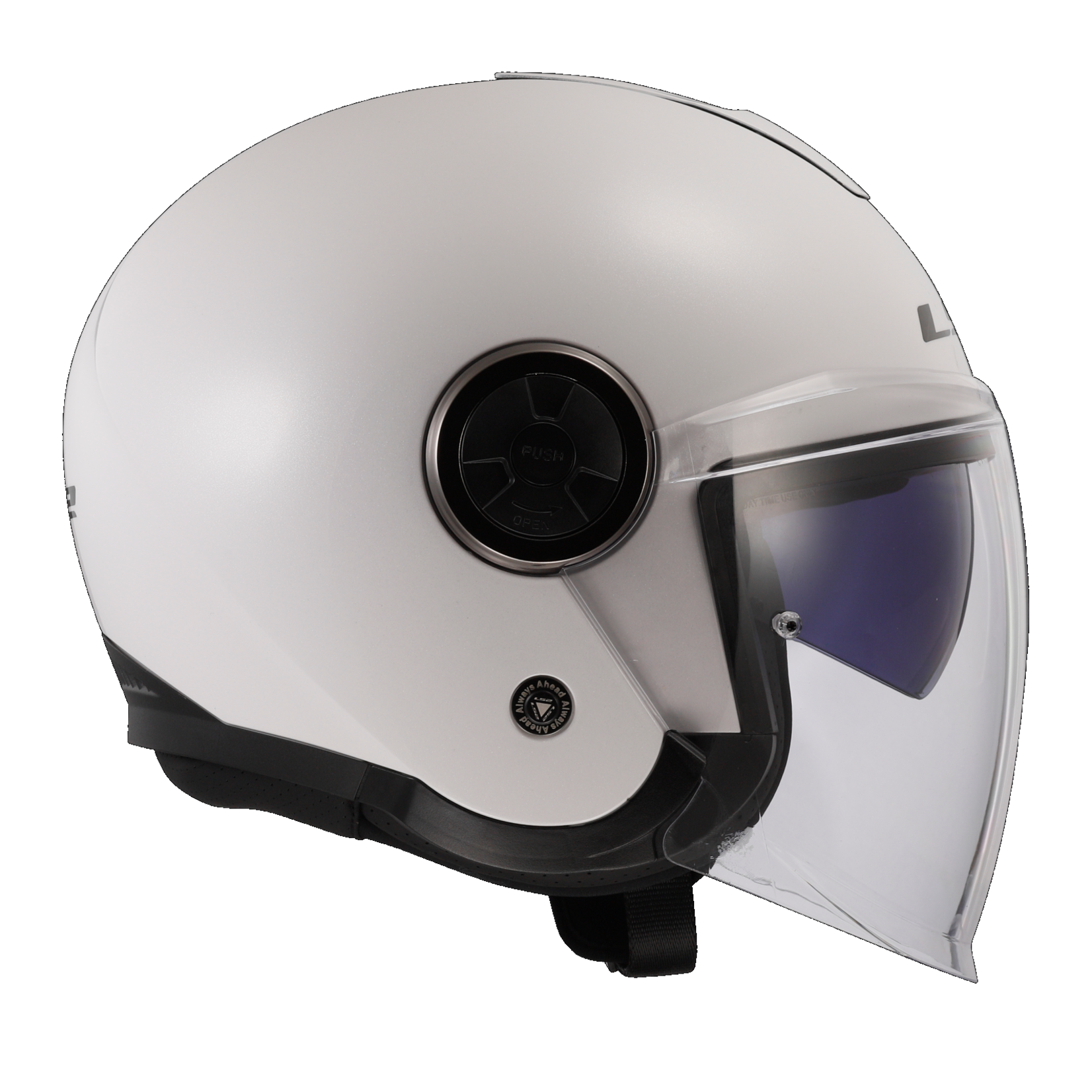 LS2 LS2 OF620 CLASSY SOLID WHITE