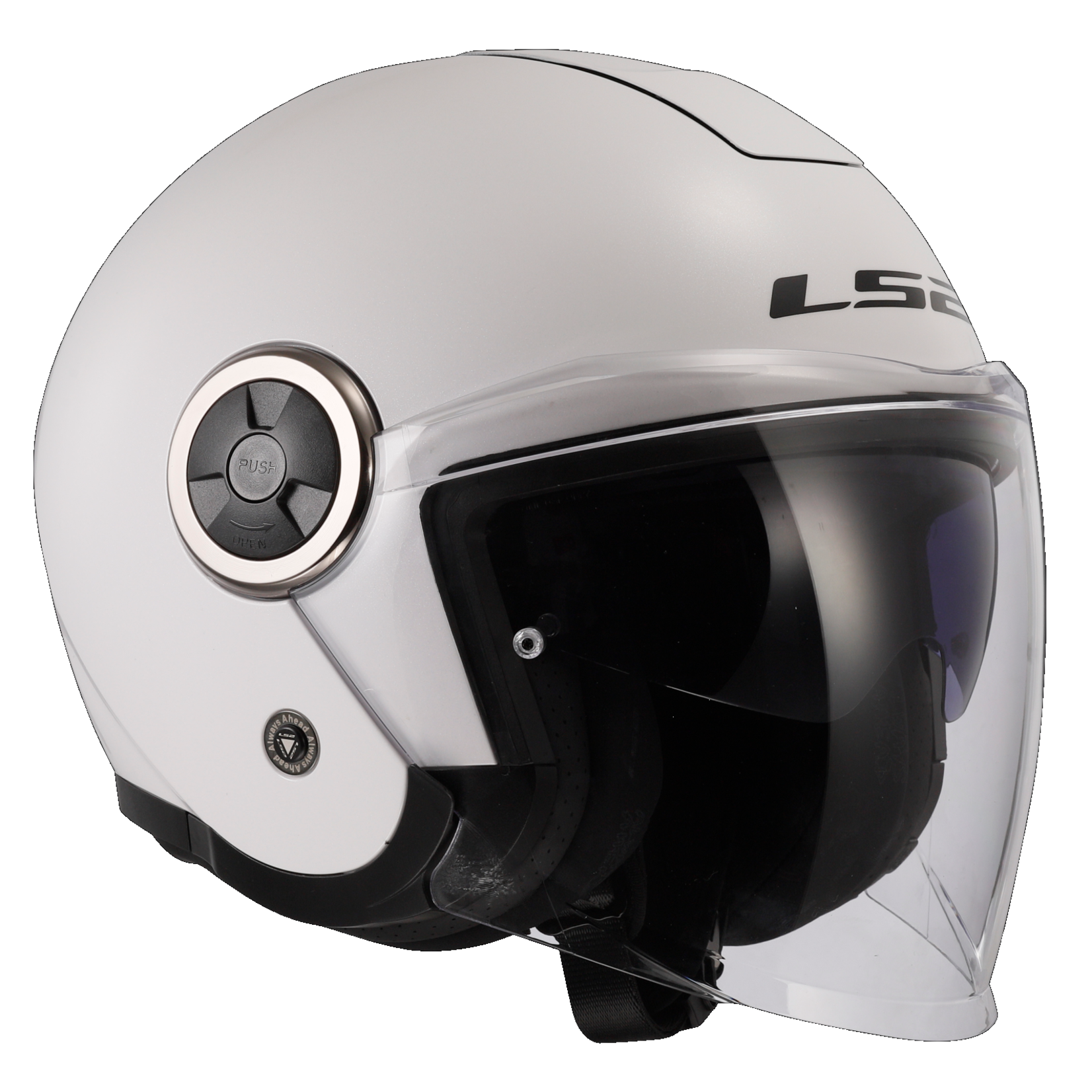 LS2 LS2 OF620 CLASSY SOLID WHITE