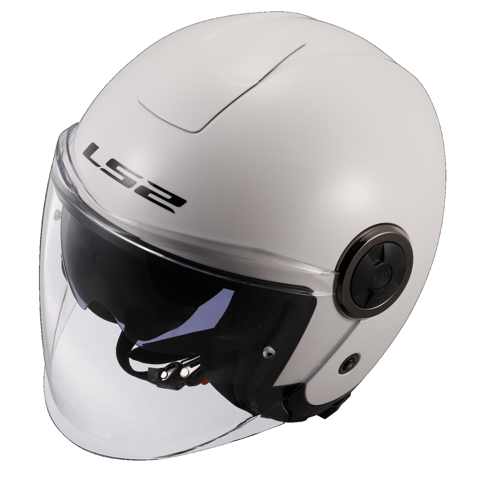 LS2 LS2 helmet OF620 CLASSY SOLID WHITE