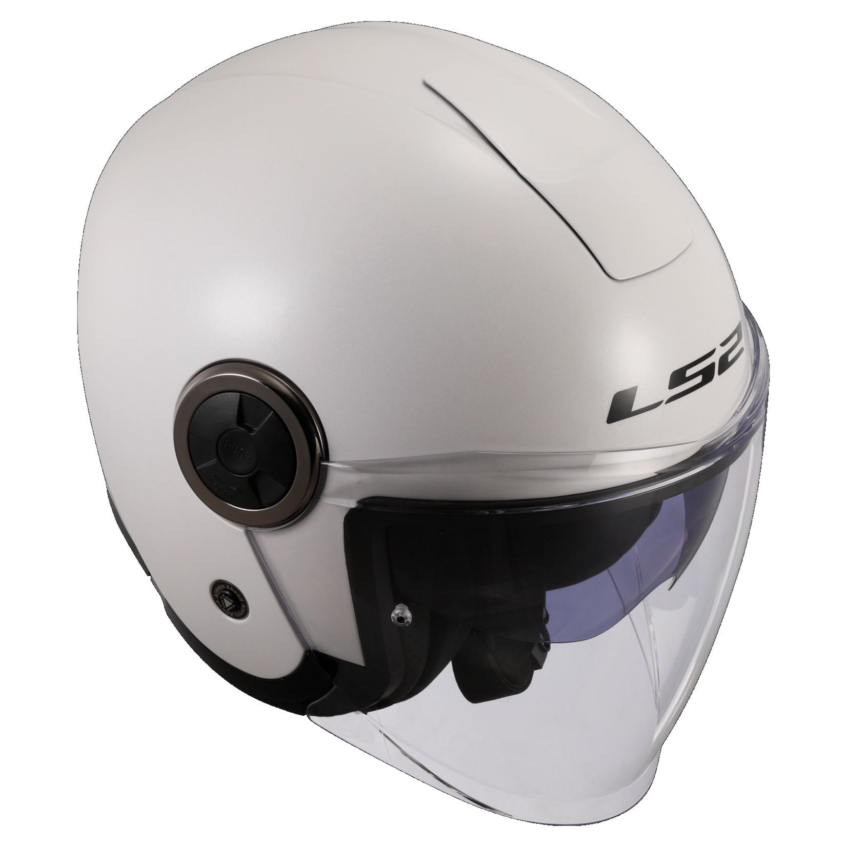 LS2 LS2 helmet OF620 CLASSY SOLID WHITE
