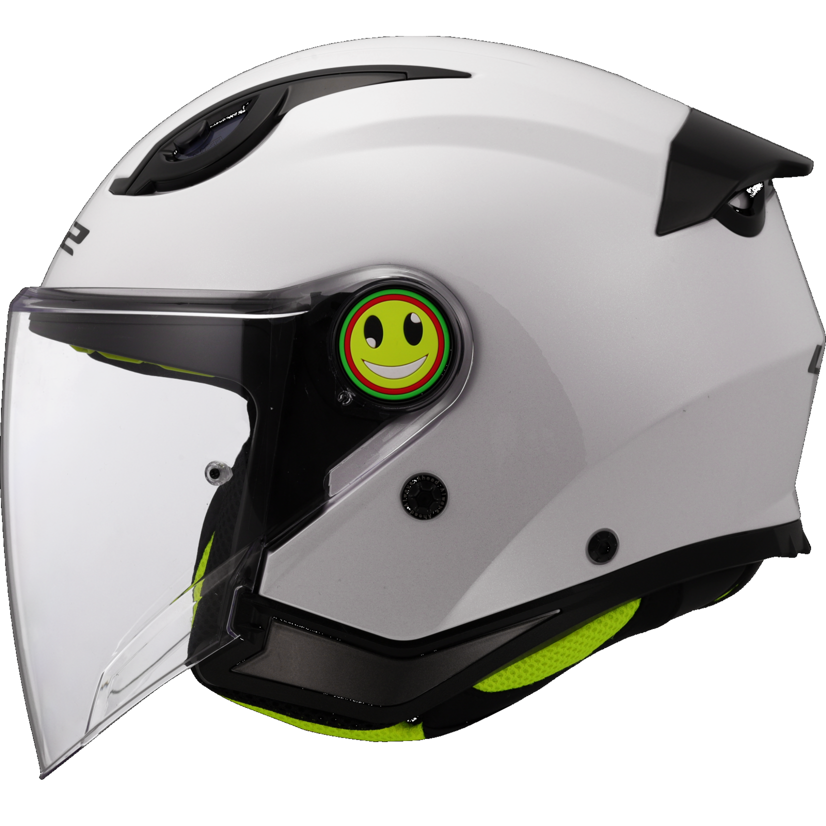 LS2 LS2 helmet OF622 FUNNY II SOLID WHITE