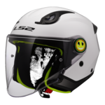 LS2 LS2 helmet OF622 FUNNY II SOLID WHITE