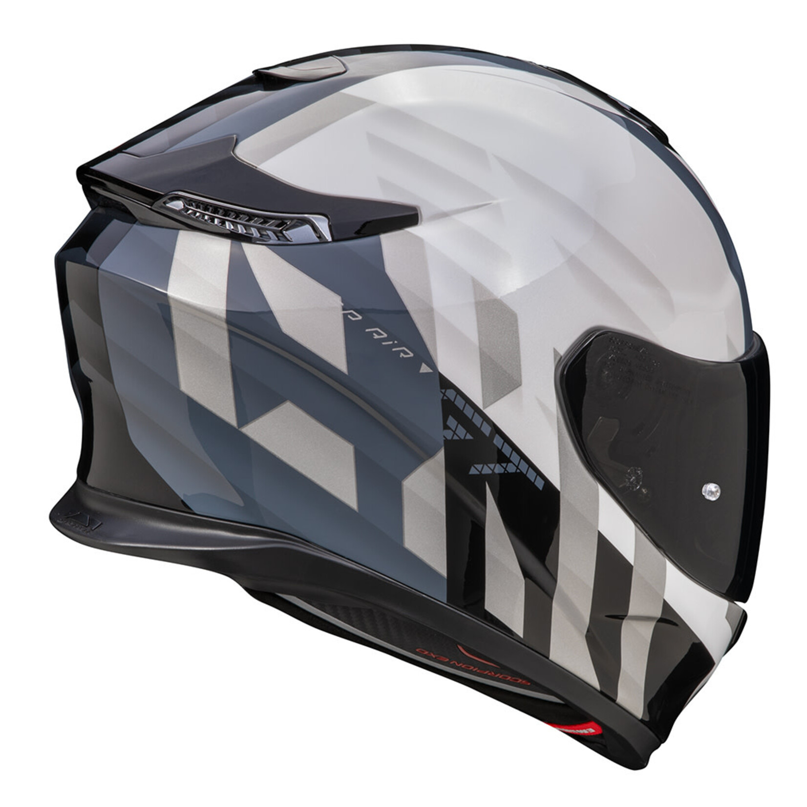 Scorpion Scorpion helmet EXO-GT SP AIR touradven pearl white/silver