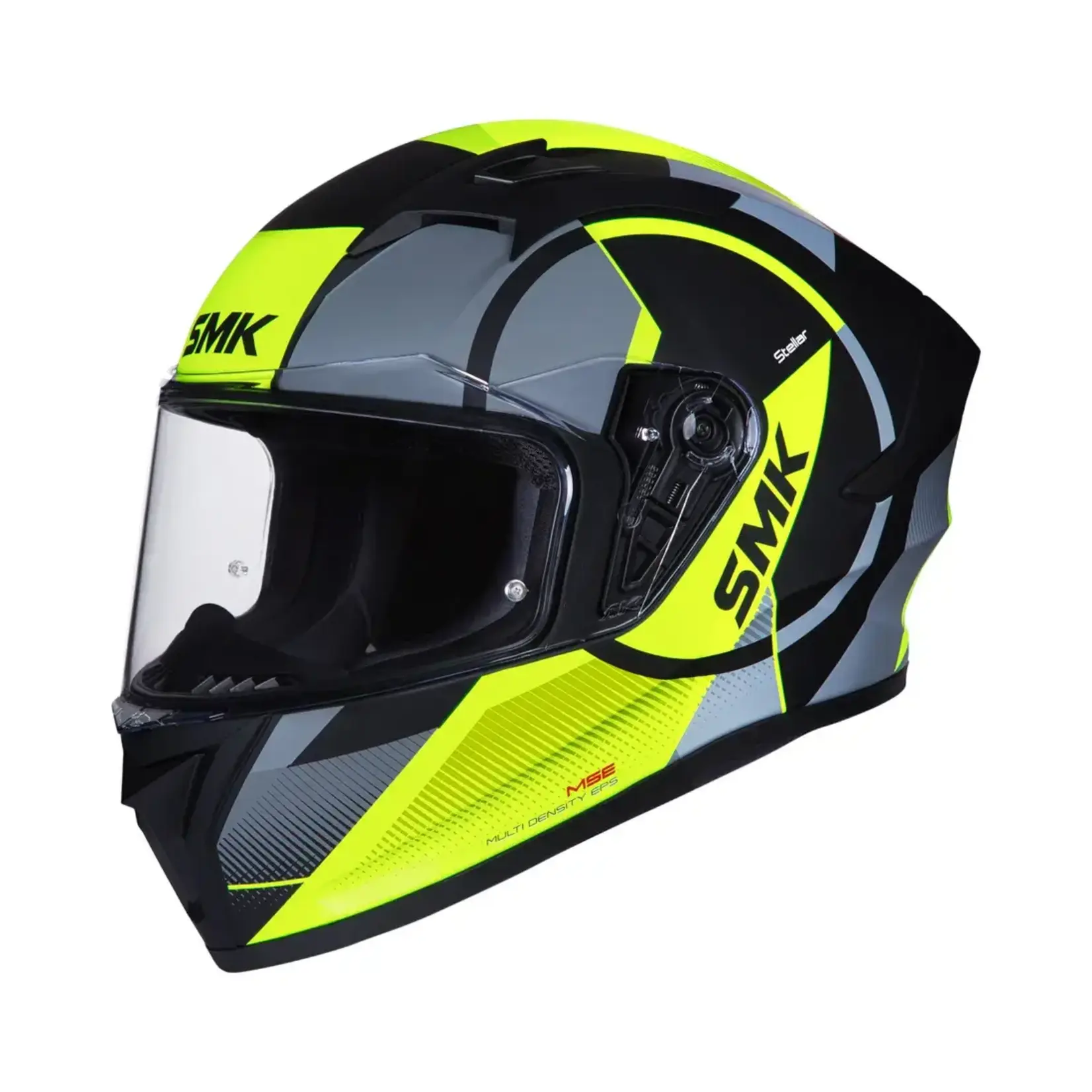 SMK SMK helmet stellar 06 faro grey/yellow